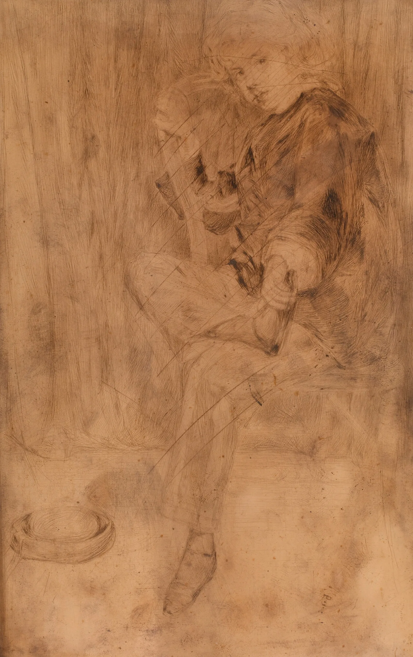 Arthur Haden 2 Wall Art by James Abbott McNeill Whistler - Canvas Print