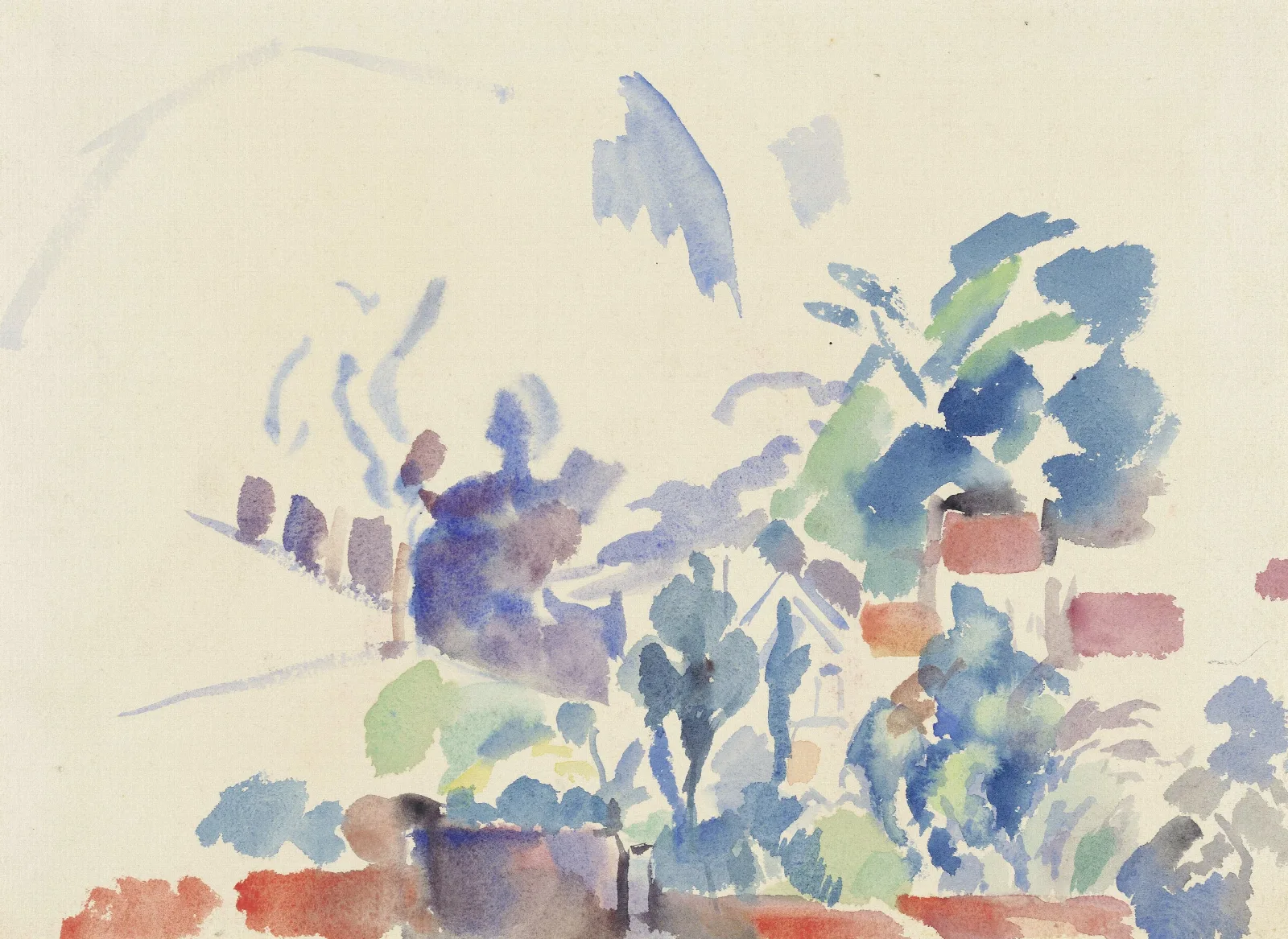 Landschap Boitsfort Wall Art by Rik Wouters - Canvas Print