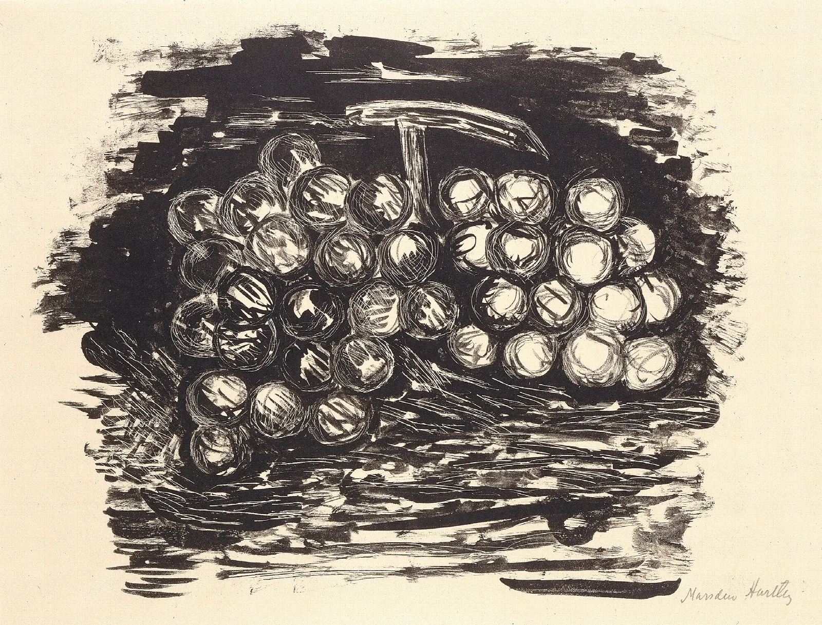 Grapes 4 Wall Art by Marsden Hartley - Canvas Print