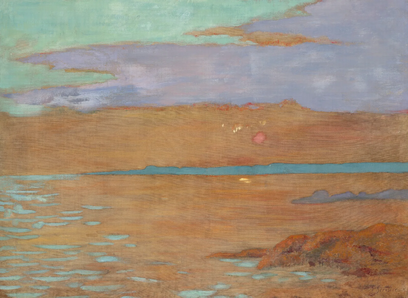 Marine 25 Wall Art by Paul Sérusier - Canvas Print