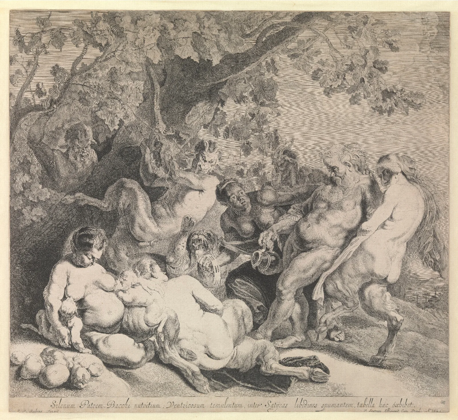 The Parade Of Silenus Wall Art by Peter Paul Rubens - Canvas Print
