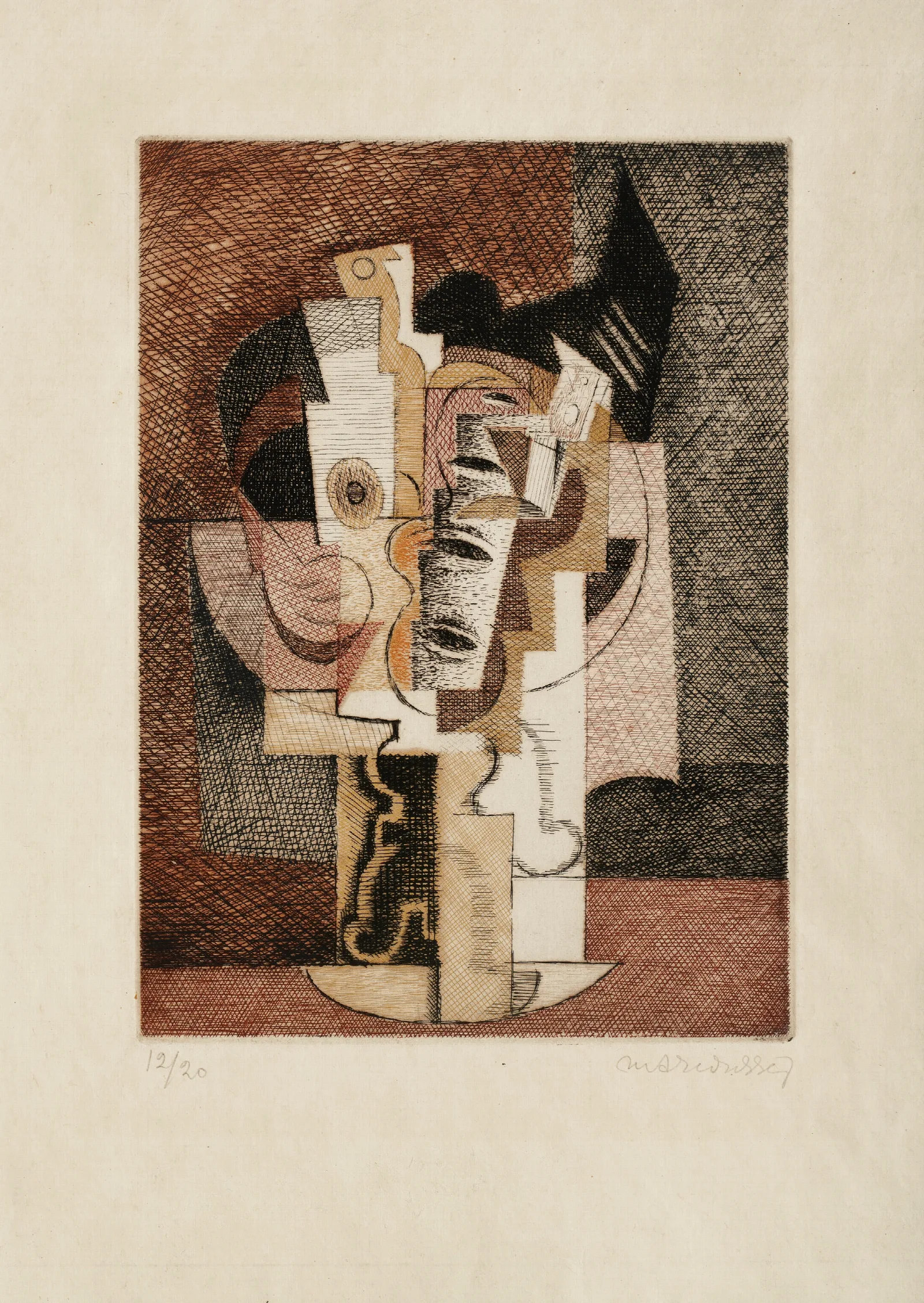 La Table Wall Art by Louis Marcoussis - Canvas Print