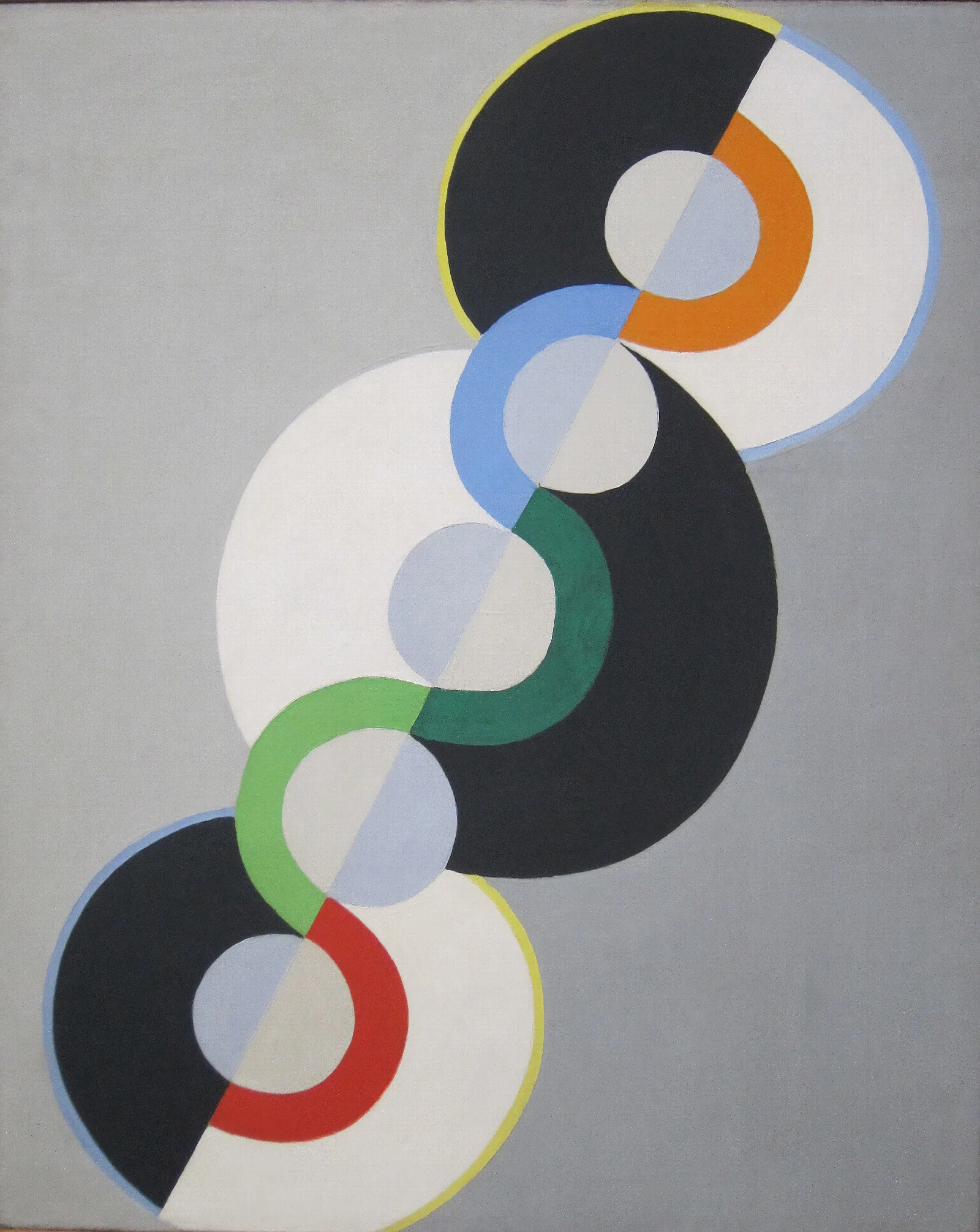 Delaunayendless_rhythm Wall Art by Robert Delaunay - Canvas Print