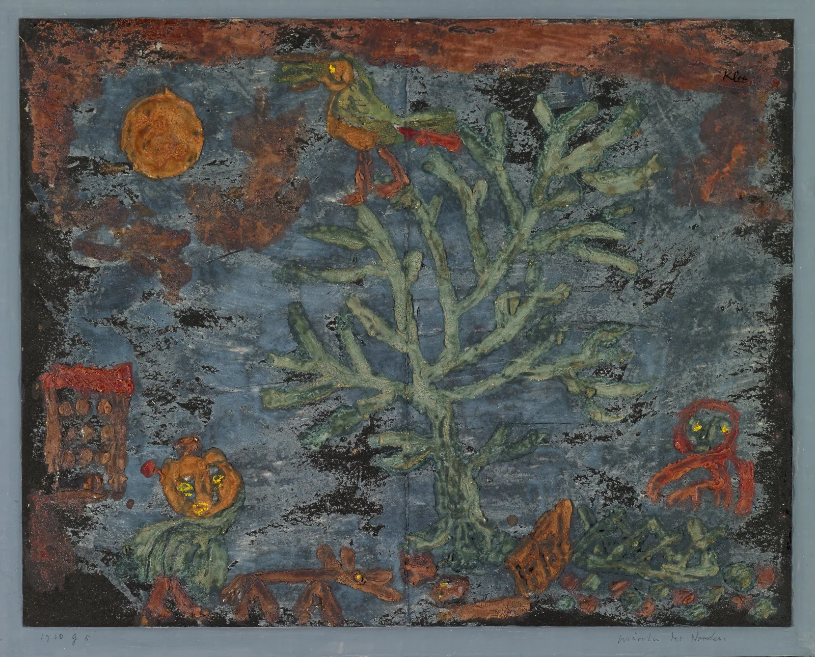 Nordic Fairy Tale Wall Art by Paul Klee - Canvas Print