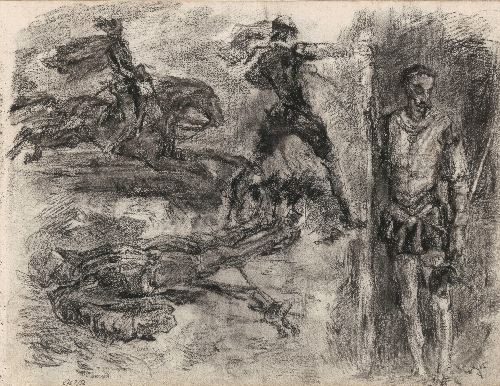Don Quixote 19 Wall Art by James Ensor - Canvas Print