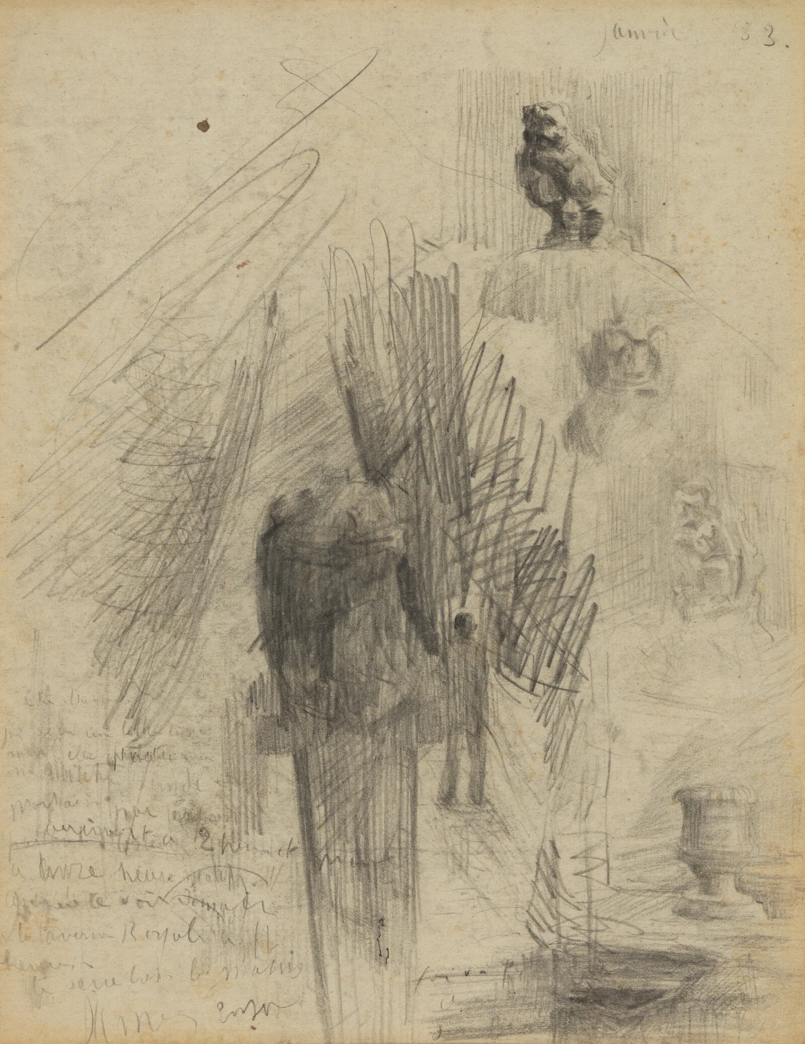 Snuisterijen En Figuren Wall Art by James Ensor - Canvas Print
