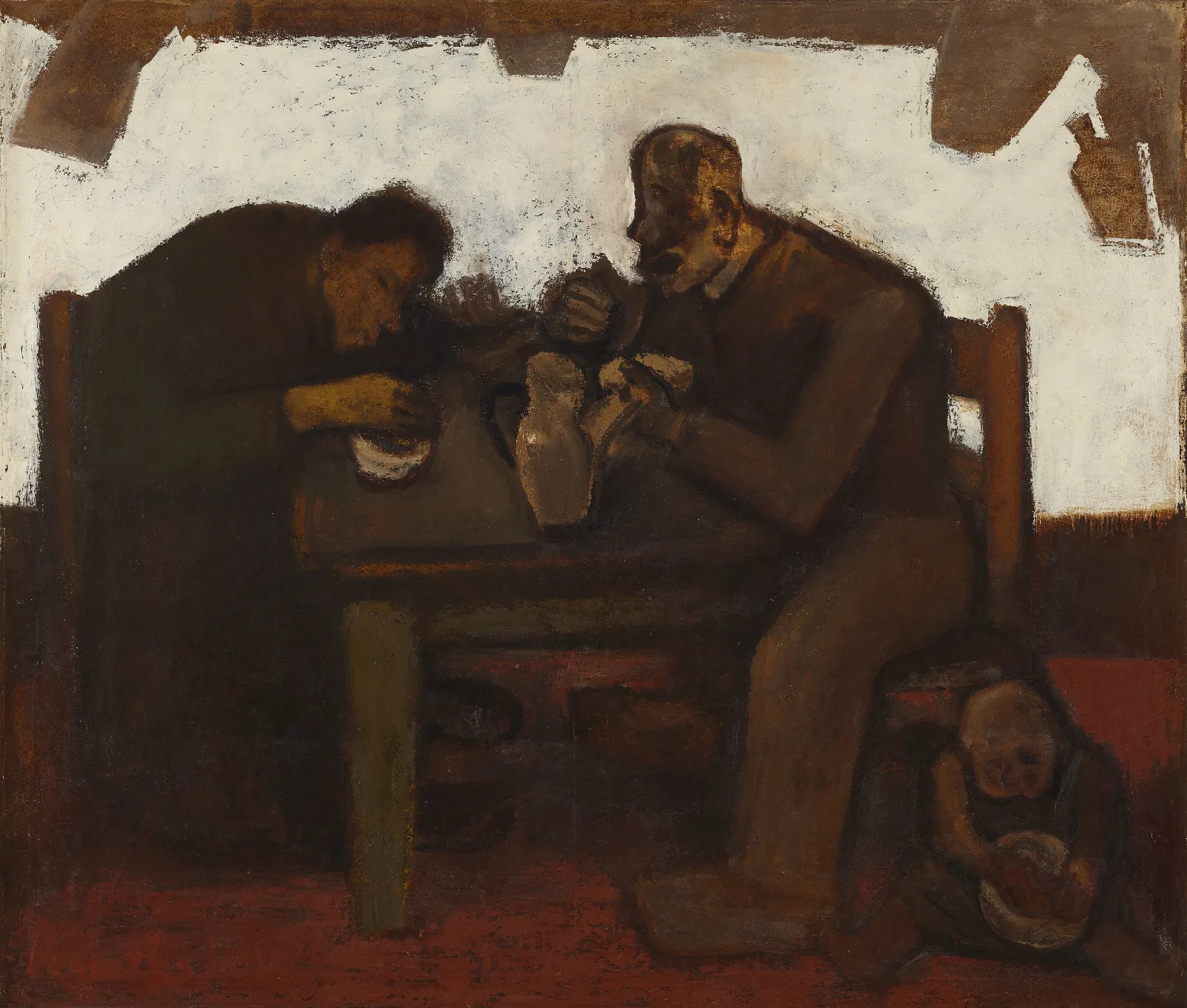 Het Dagelijks Brood Wall Art by Constant Permeke - Canvas Print