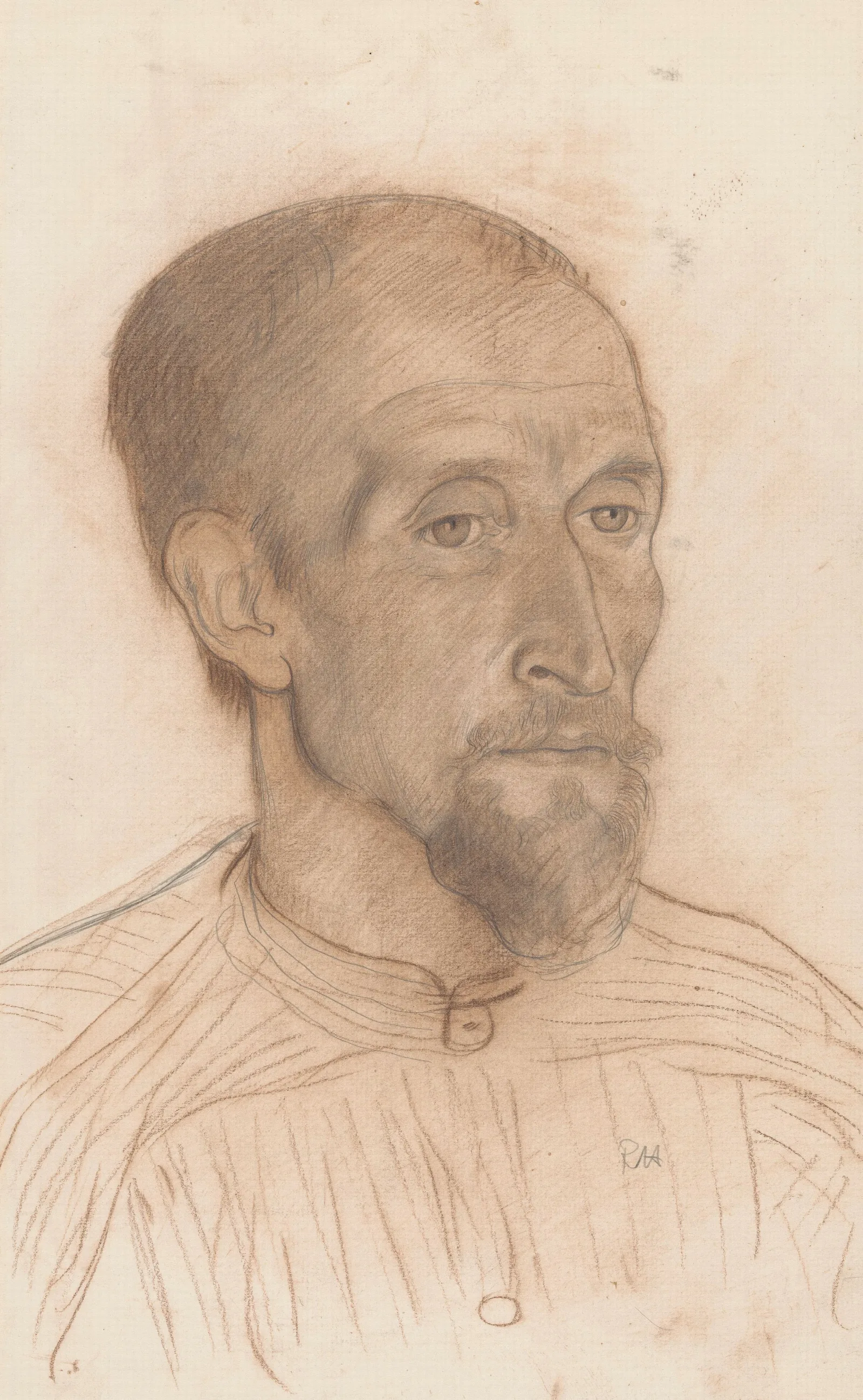 Portret Van Petrus Koninks Naar Rechts Wall Art by Richard Nicolaüs Roland Holst - Canvas Print