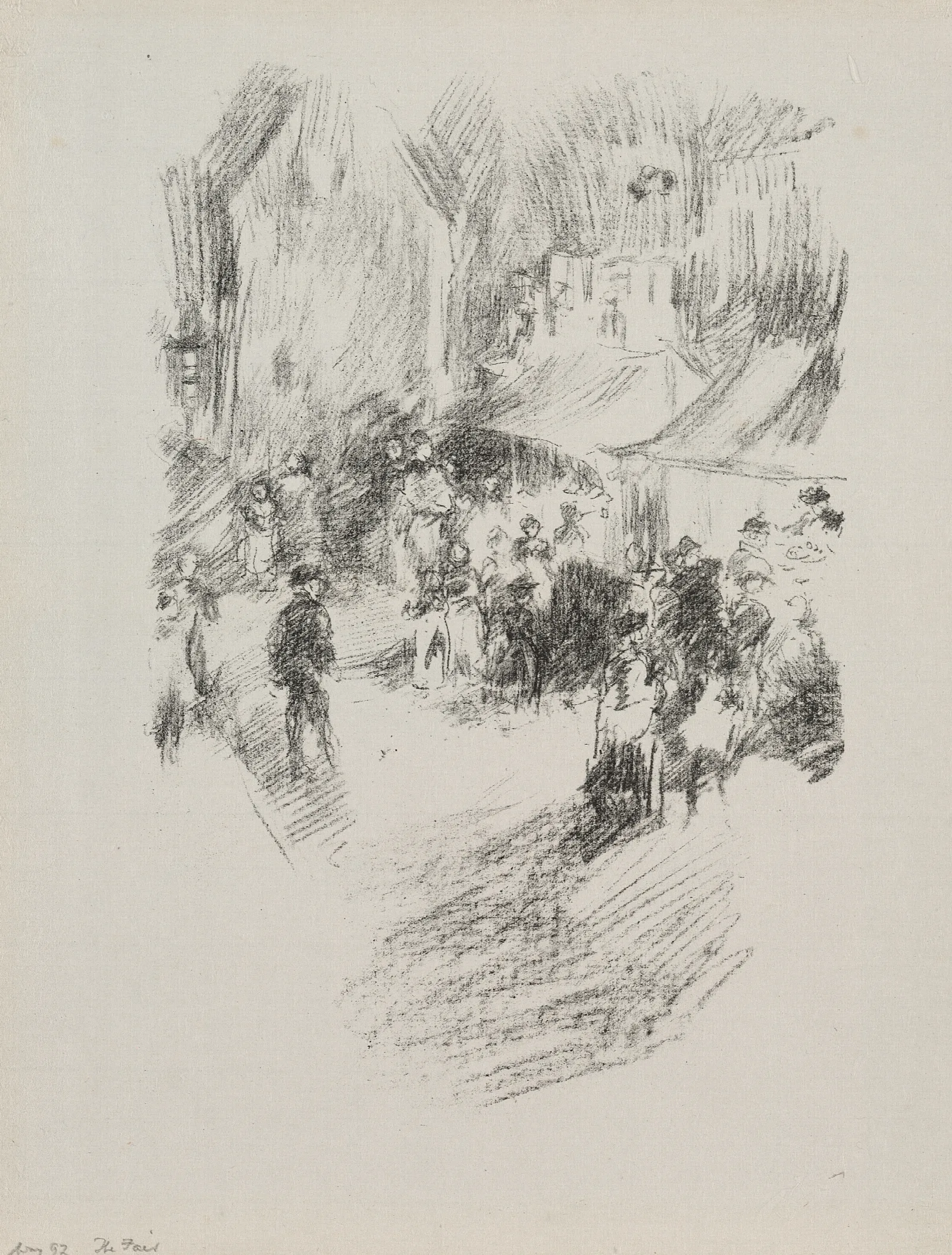The Fair Wall Art by James Abbott McNeill Whistler - Canvas Print