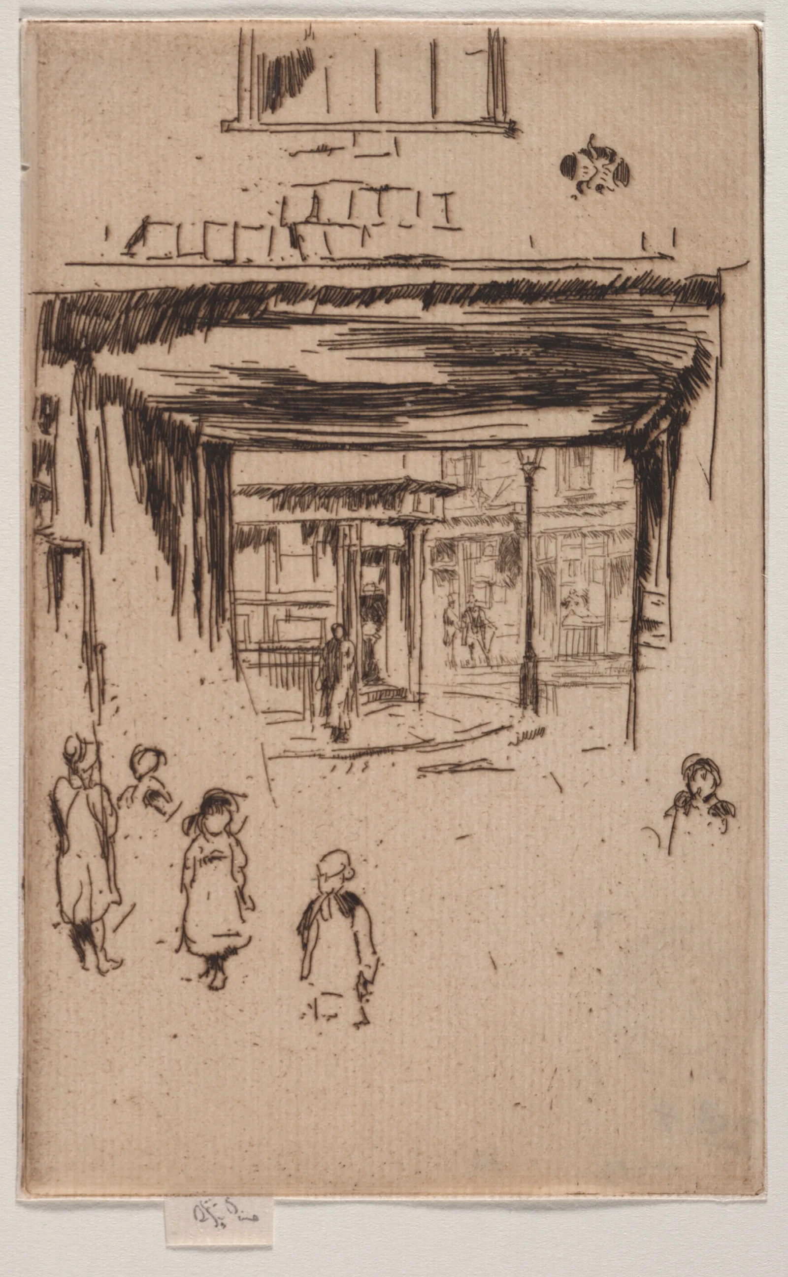 Drury Lane Wall Art by James Abbott McNeill Whistler - Canvas Print