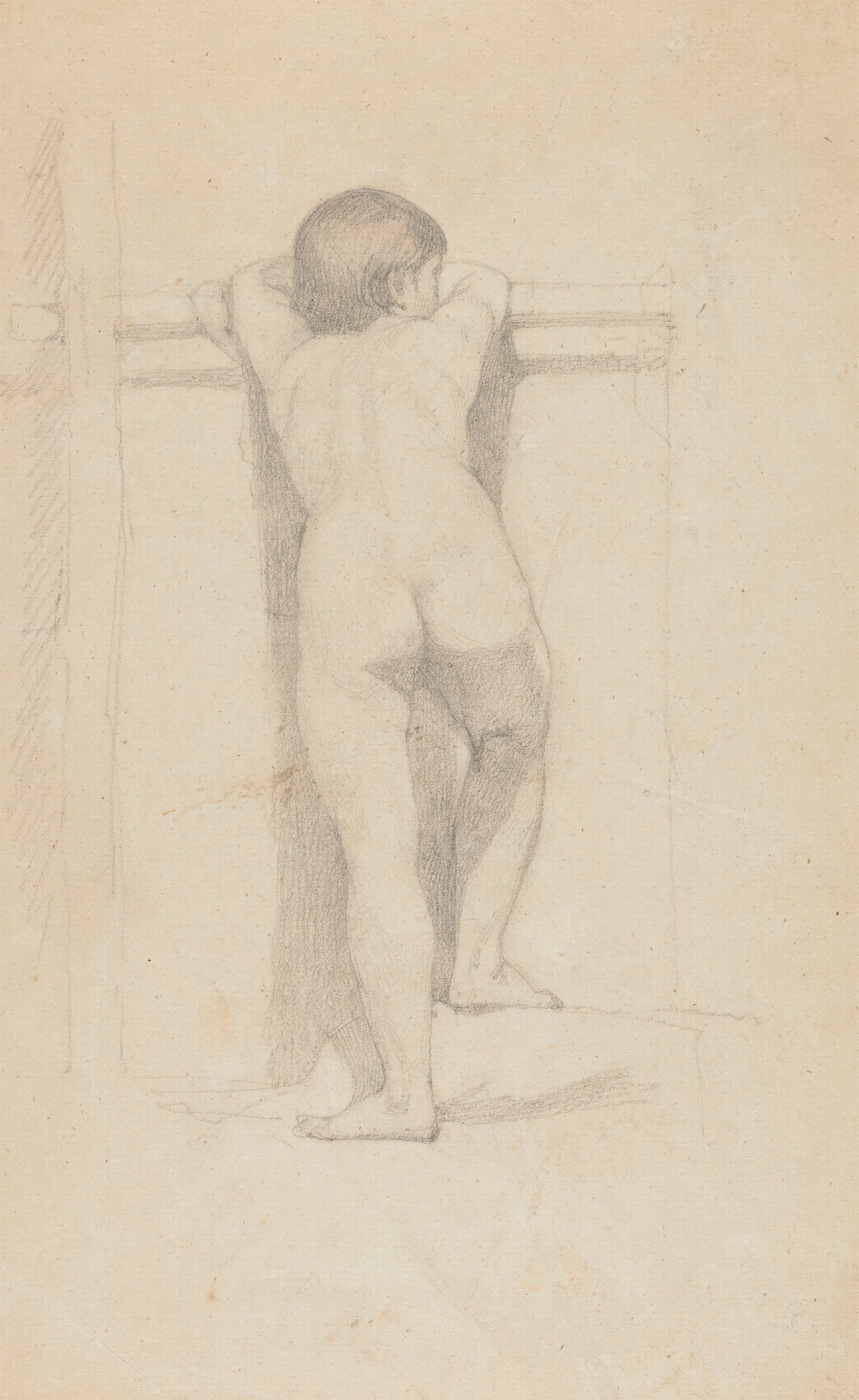 Child Nude Wall Art by Hans Thoma - Canvas Print