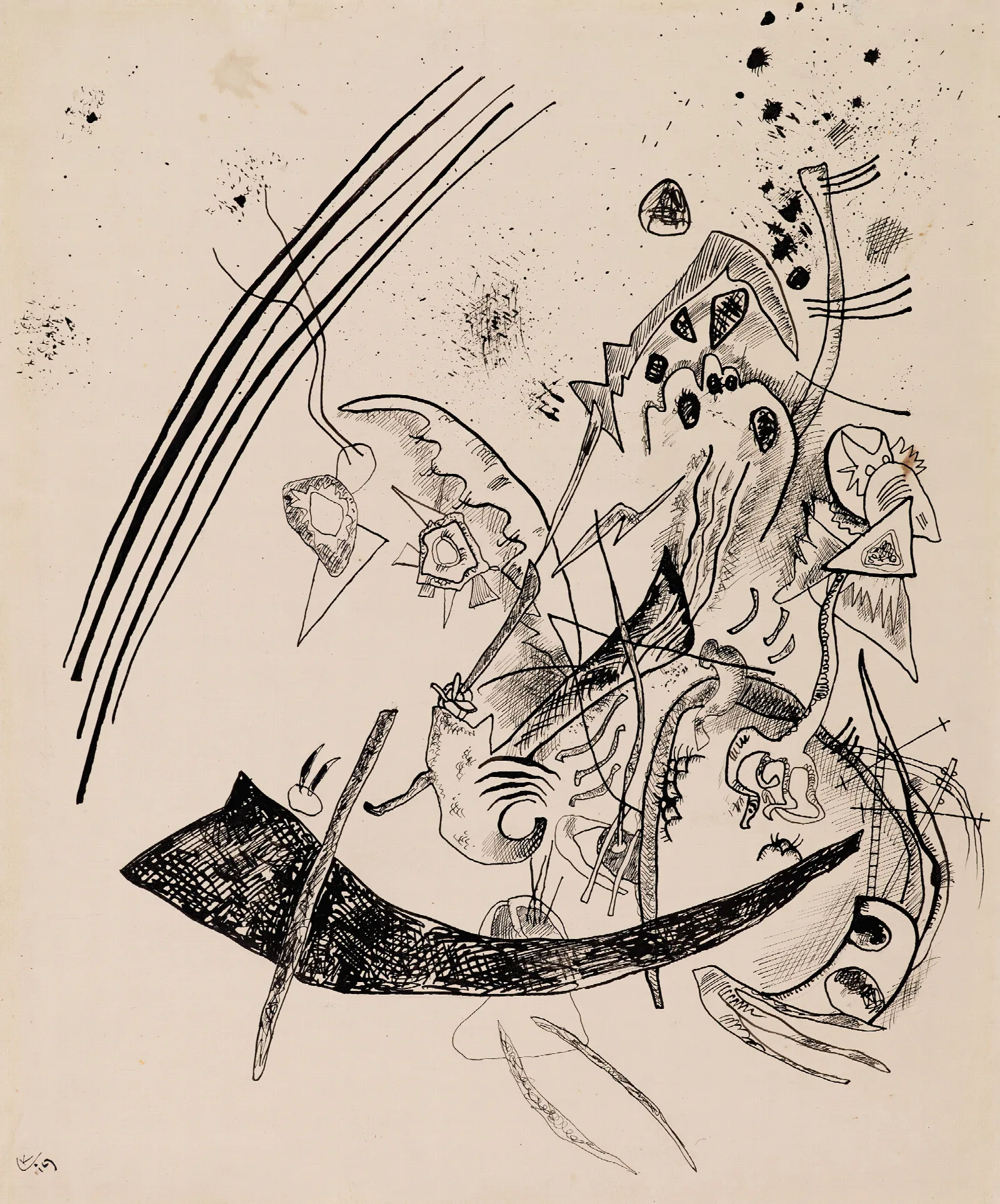 Ohne Titel 37 Wall Art by Wassily Kandinsky - Canvas Print