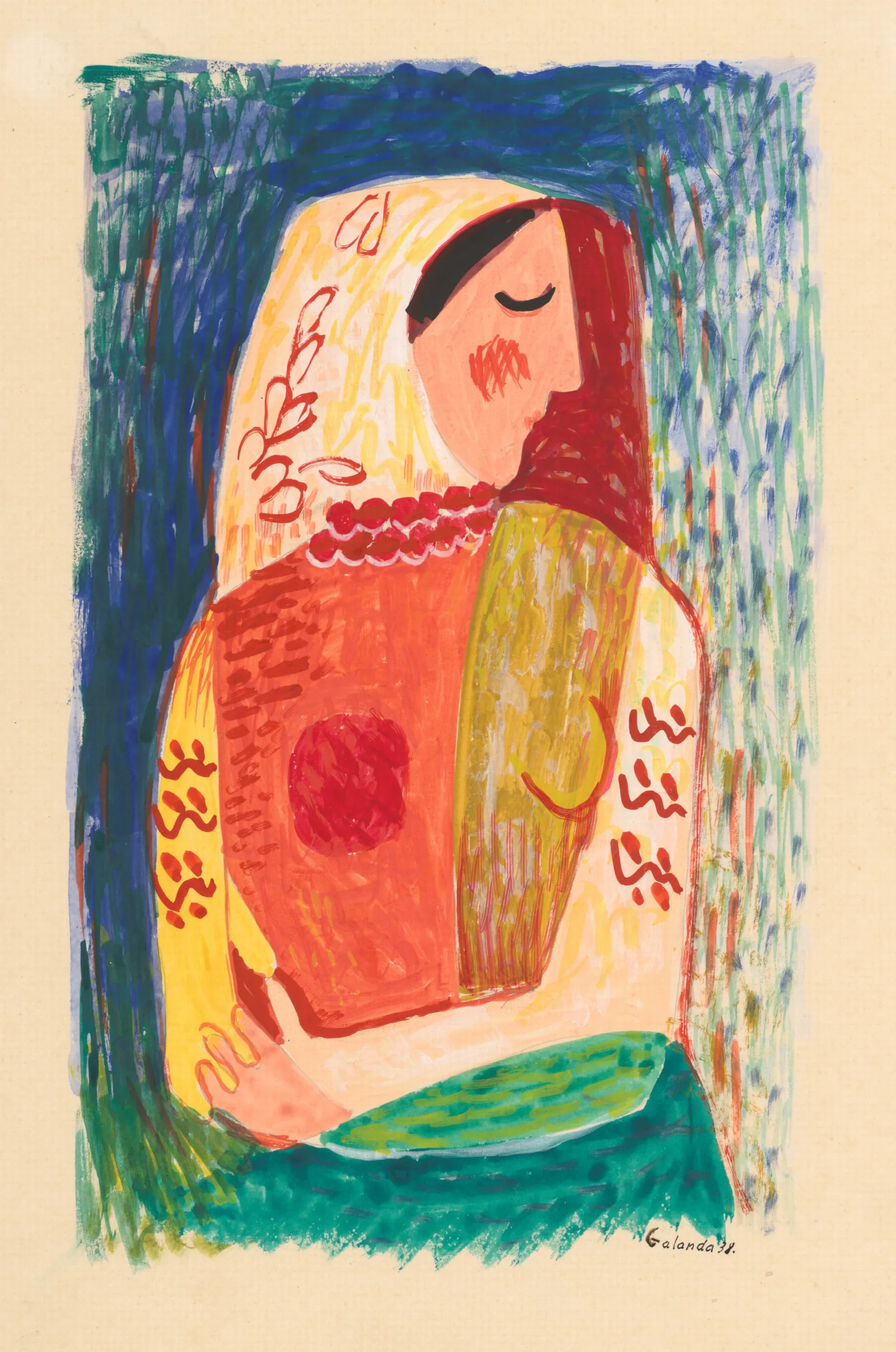 Woman Wall Art by Mikuláš Galanda - Canvas Print