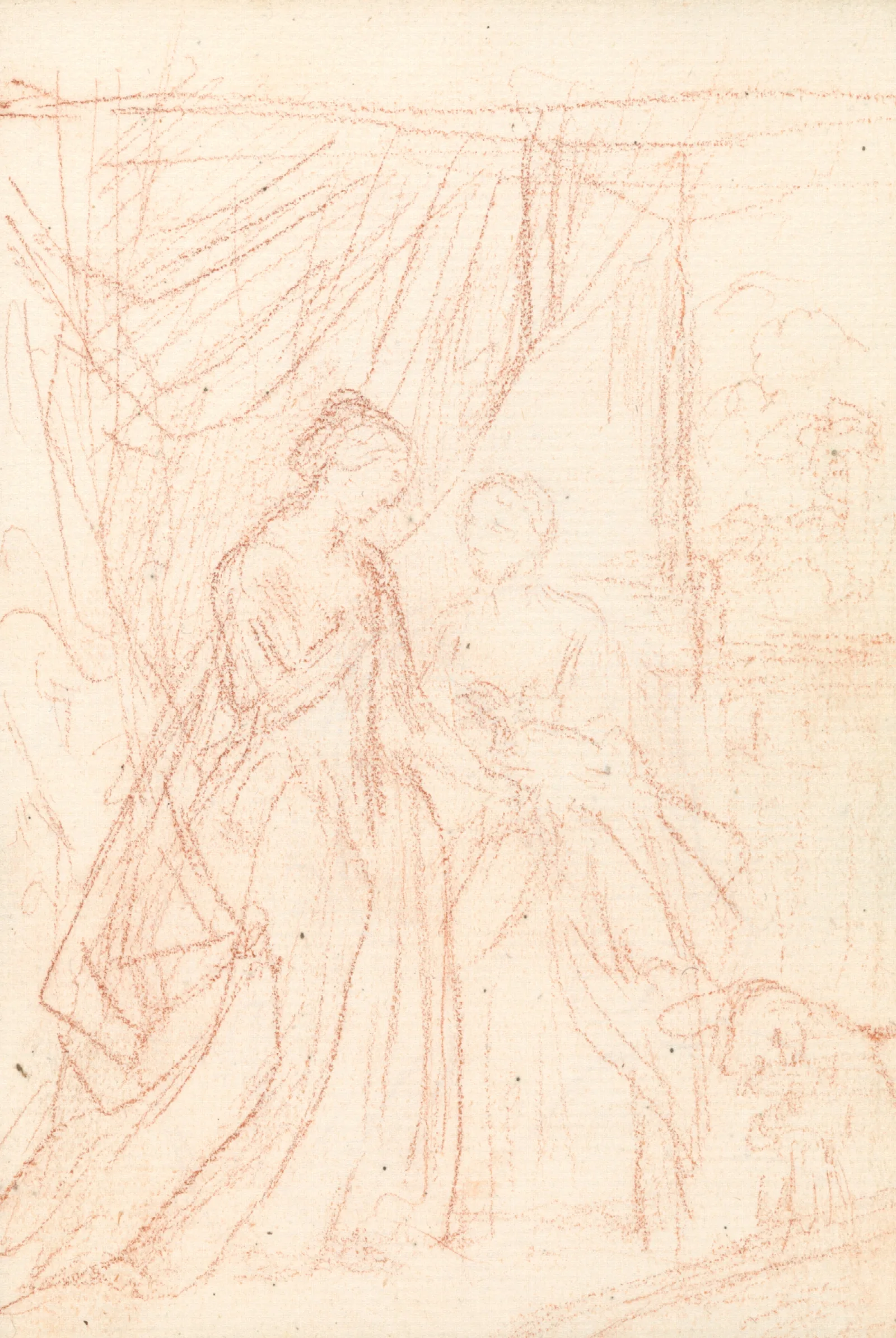 Sketch 9 Wall Art by Benjamin West - Canvas Print