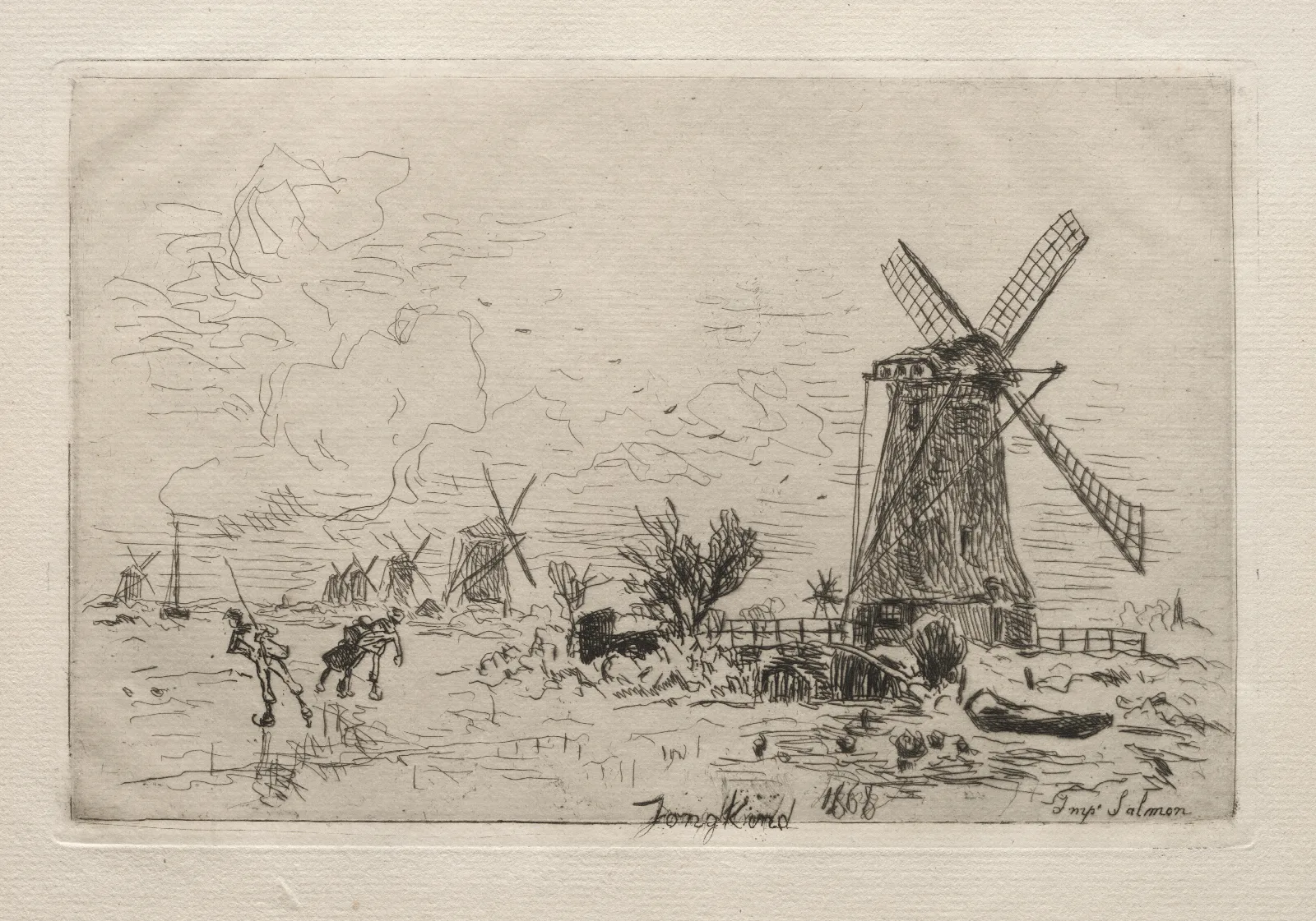 Batavia Wall Art by Johan Barthold Jongkind - Canvas Print