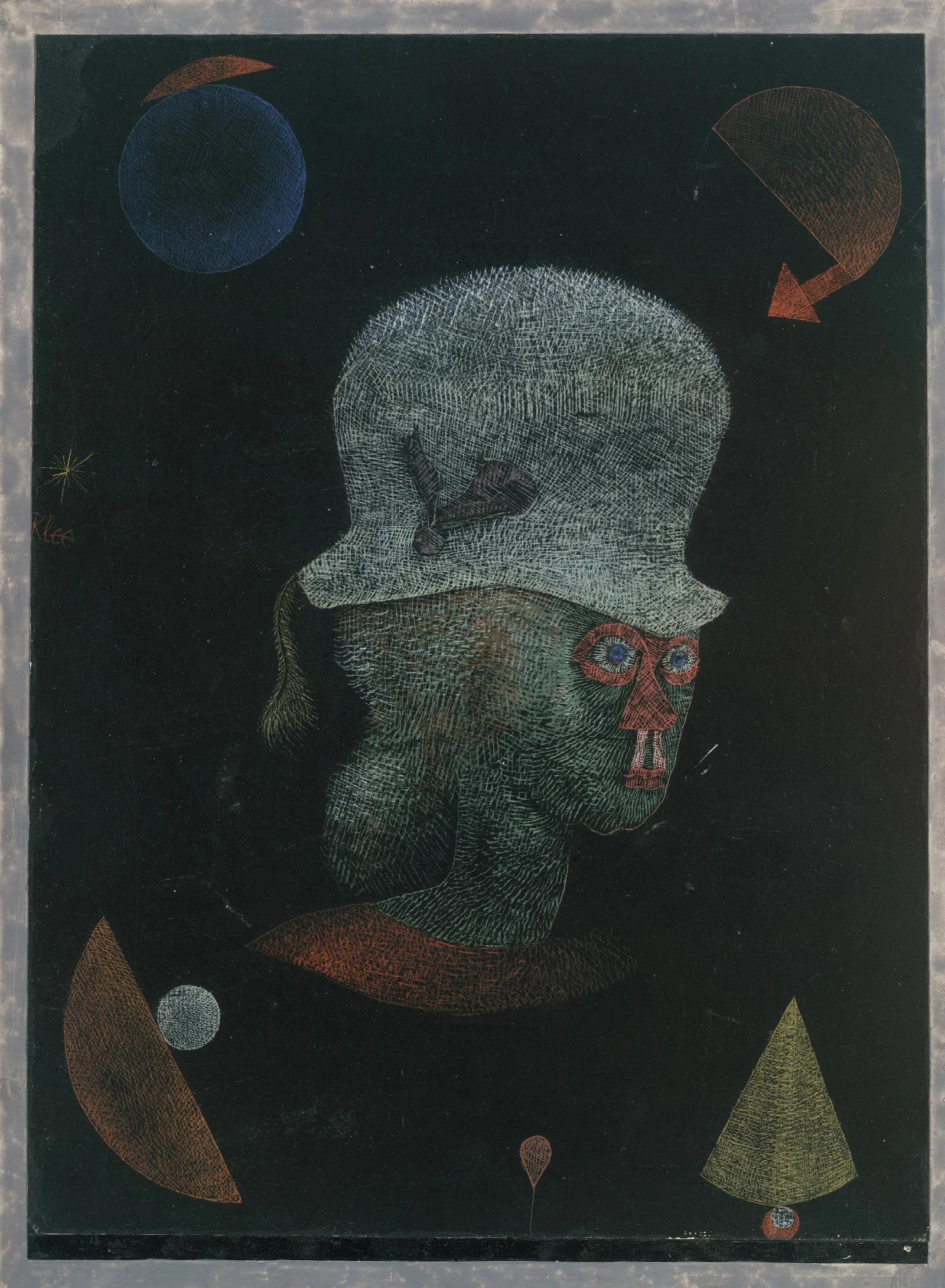 Astrological Fantasy Wall Art by Paul Klee - Canvas Print