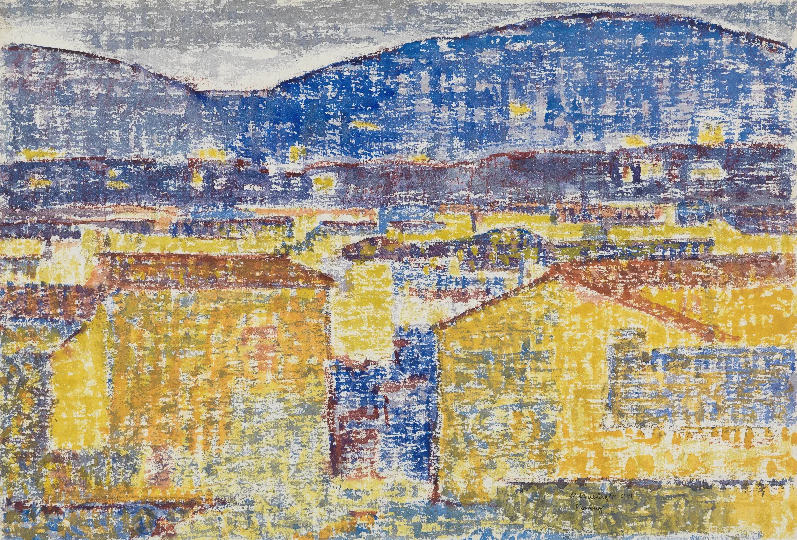 Blick Auf Florenz Wall Art by August Babberger - Canvas Print