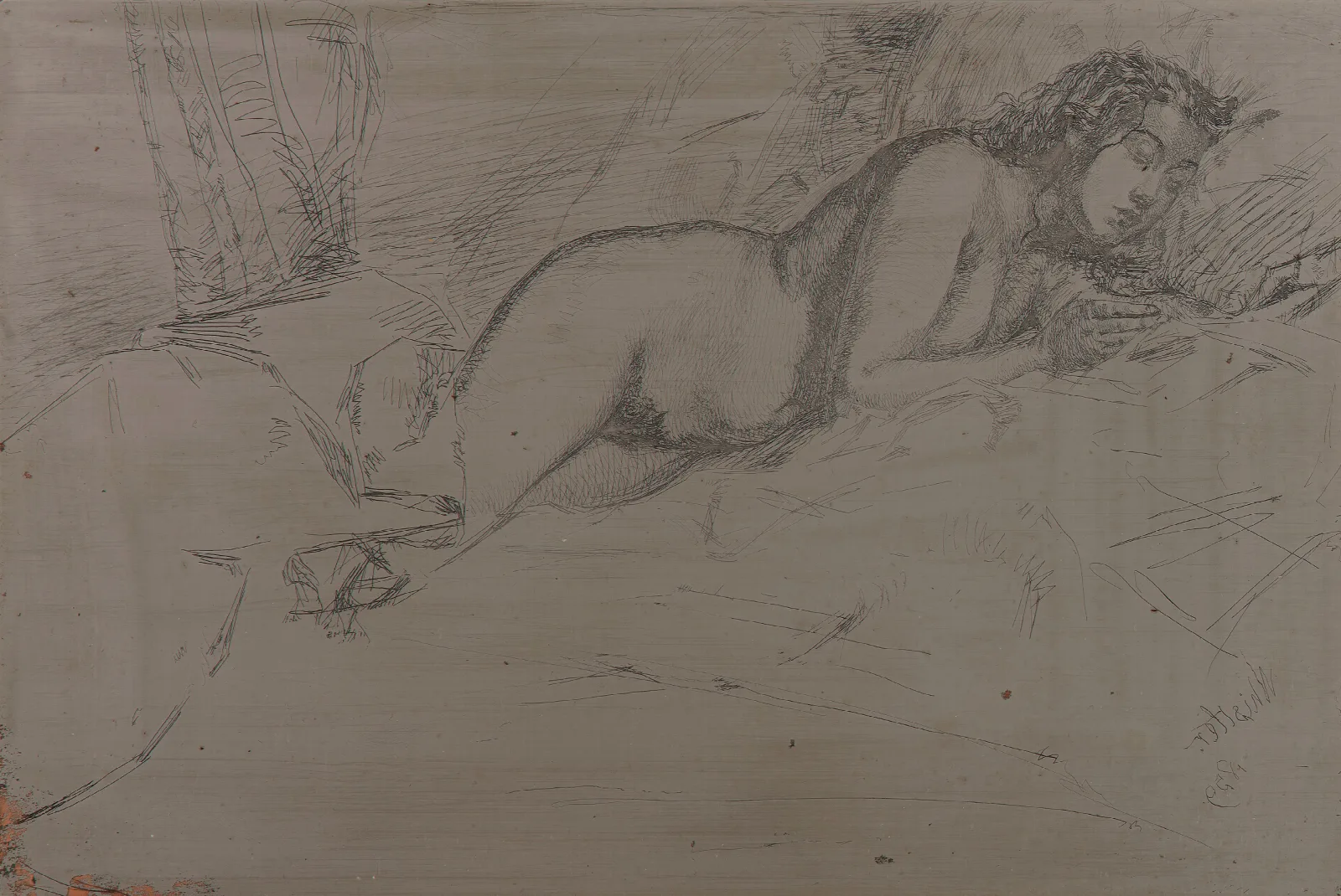 Venus 22 Wall Art by James Abbott McNeill Whistler - Canvas Print