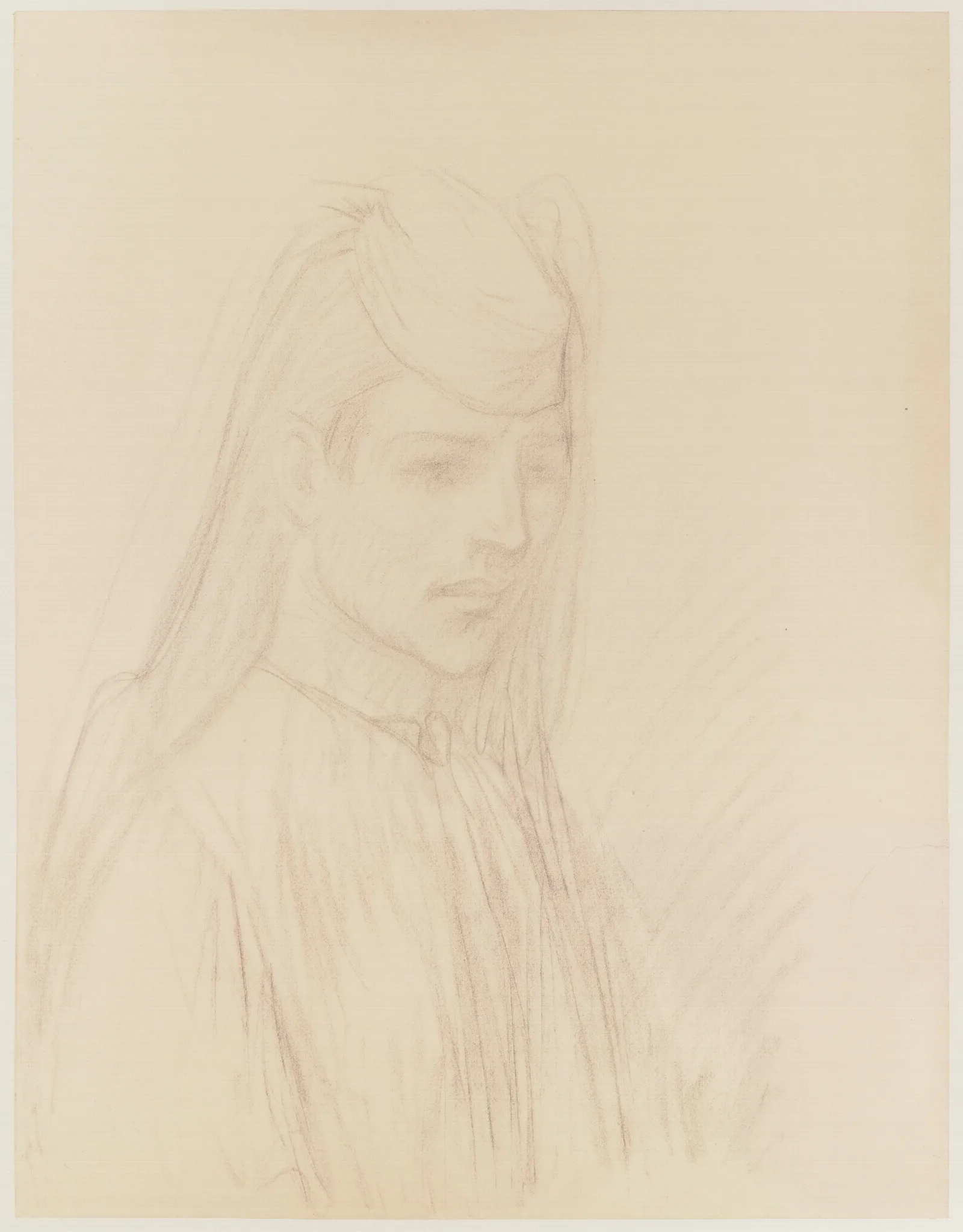 Femme En Buste Trieuse De Charbon Wall Art by Théophile Alexandre Steinlen - Canvas Print