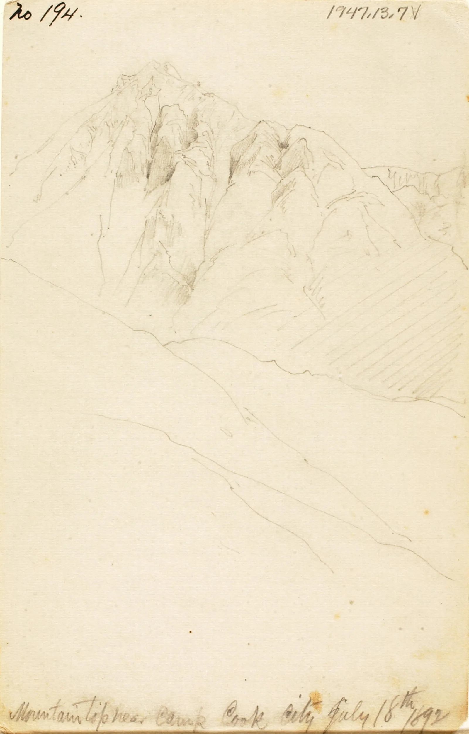 In Camp On Soda Butte Creek Cook City Wall Art by Thomas Moran - Canvas Print