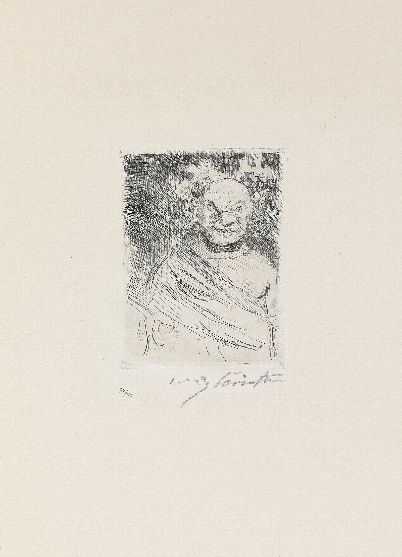 Gastmahl Des Trimalchio 08 Wall Art by Lovis Corinth - Canvas Print