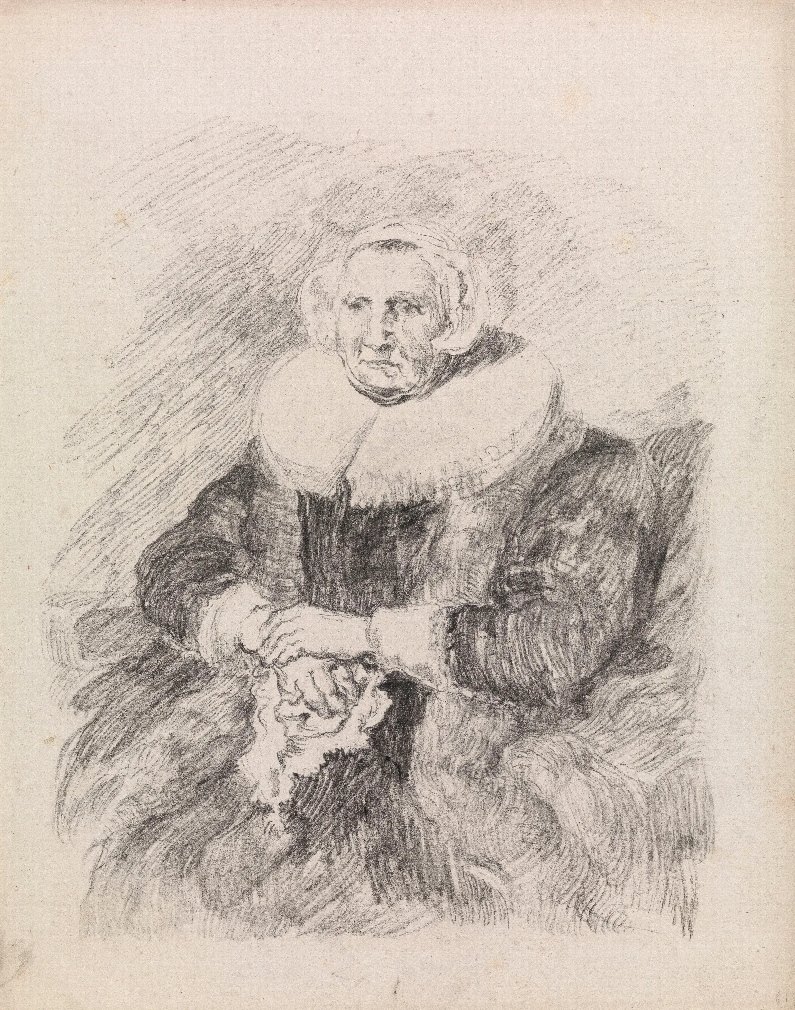 Elisabeth Bas Wall Art by James Ensor - Canvas Print