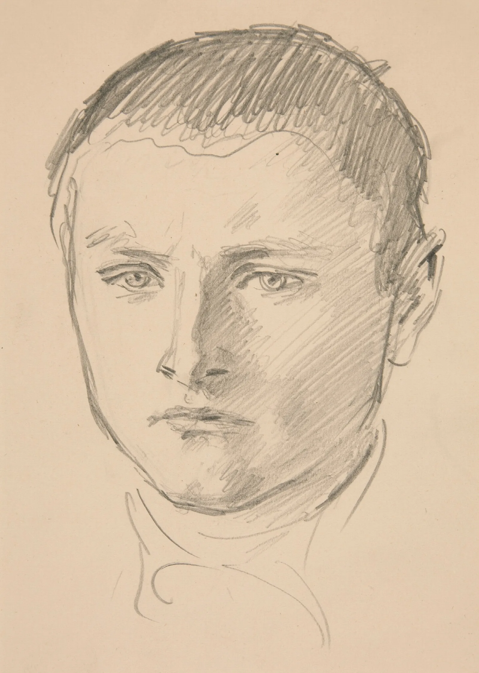Boys Head 3 Wall Art by John Singer Sargent - Canvas Print