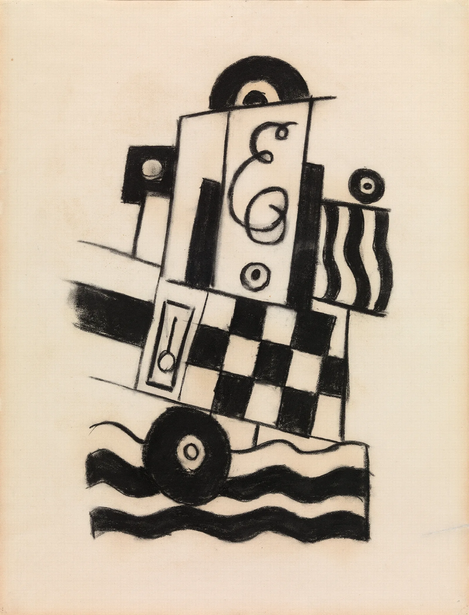 Military Symbols 1 Wall Art by Marsden Hartley - Canvas Print