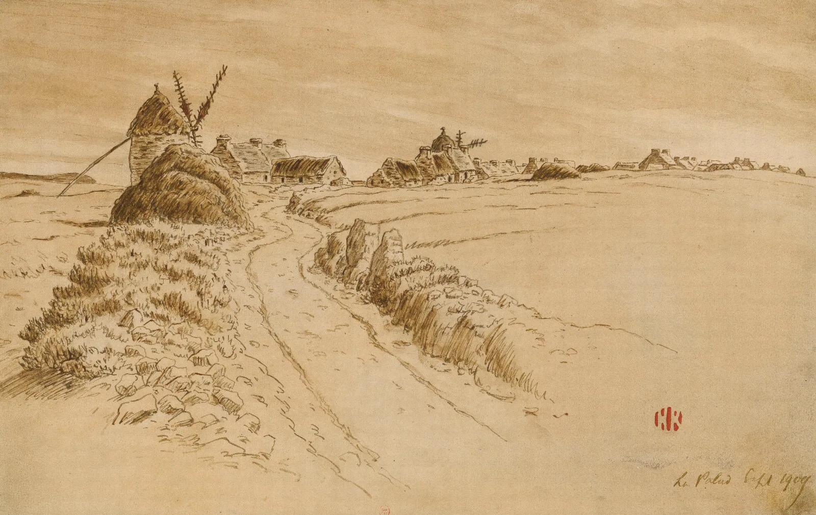 La Palud Wall Art by Henri Rivière - Canvas Print