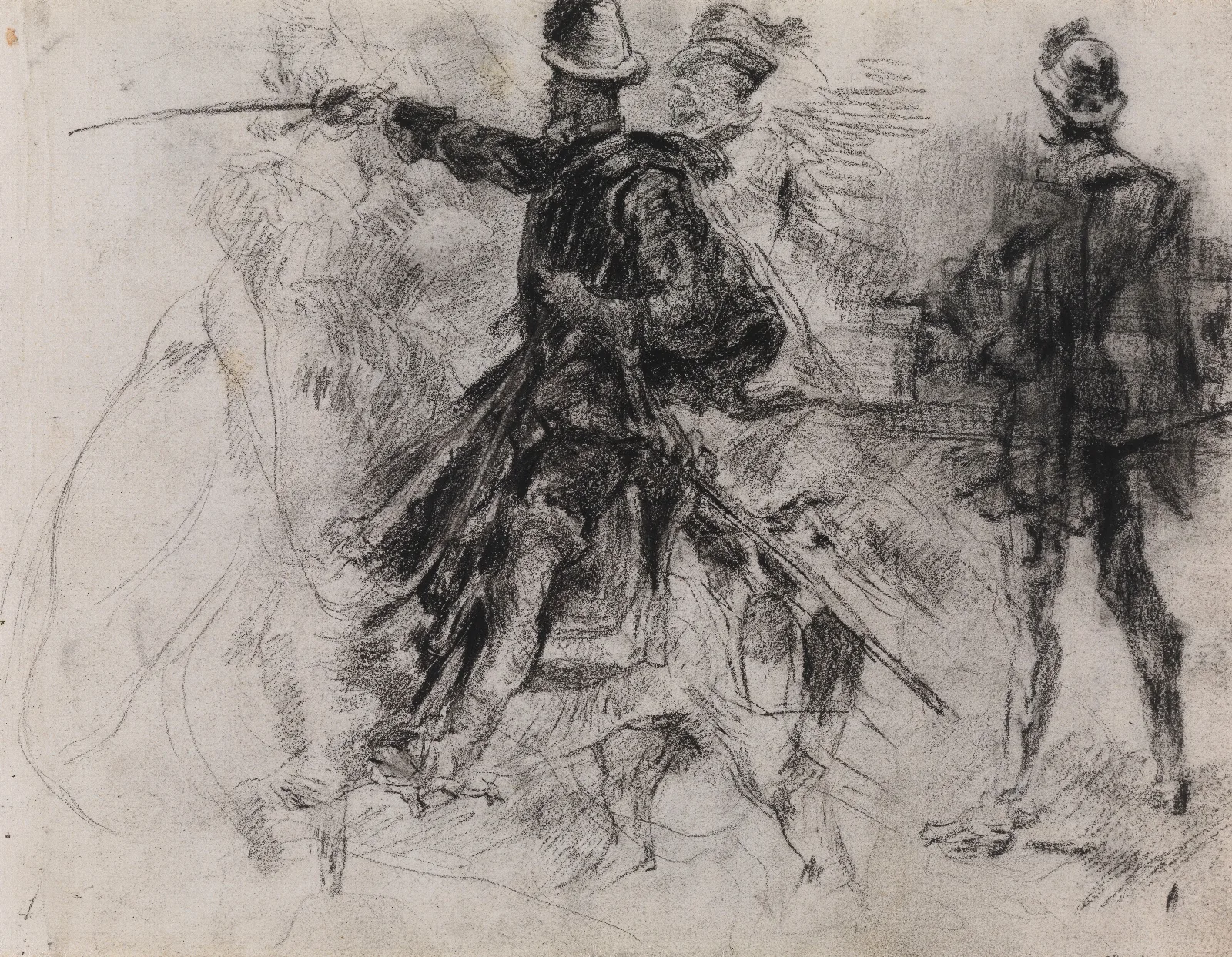 Don Quixote 12 Wall Art by James Ensor - Canvas Print