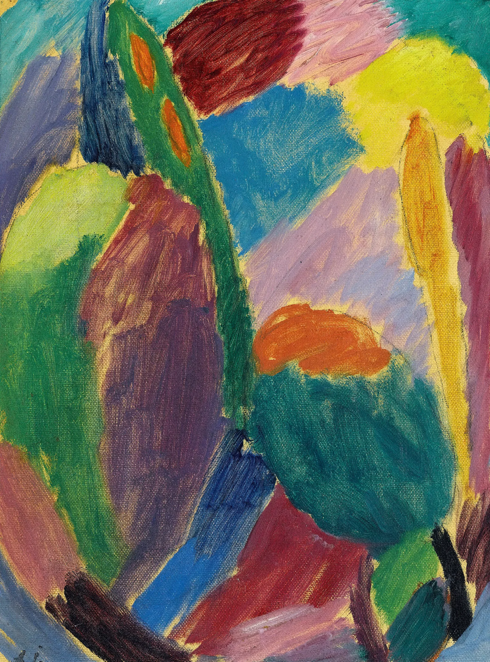 Variation 4 Wall Art by Alexej von Jawlensky - Canvas Print
