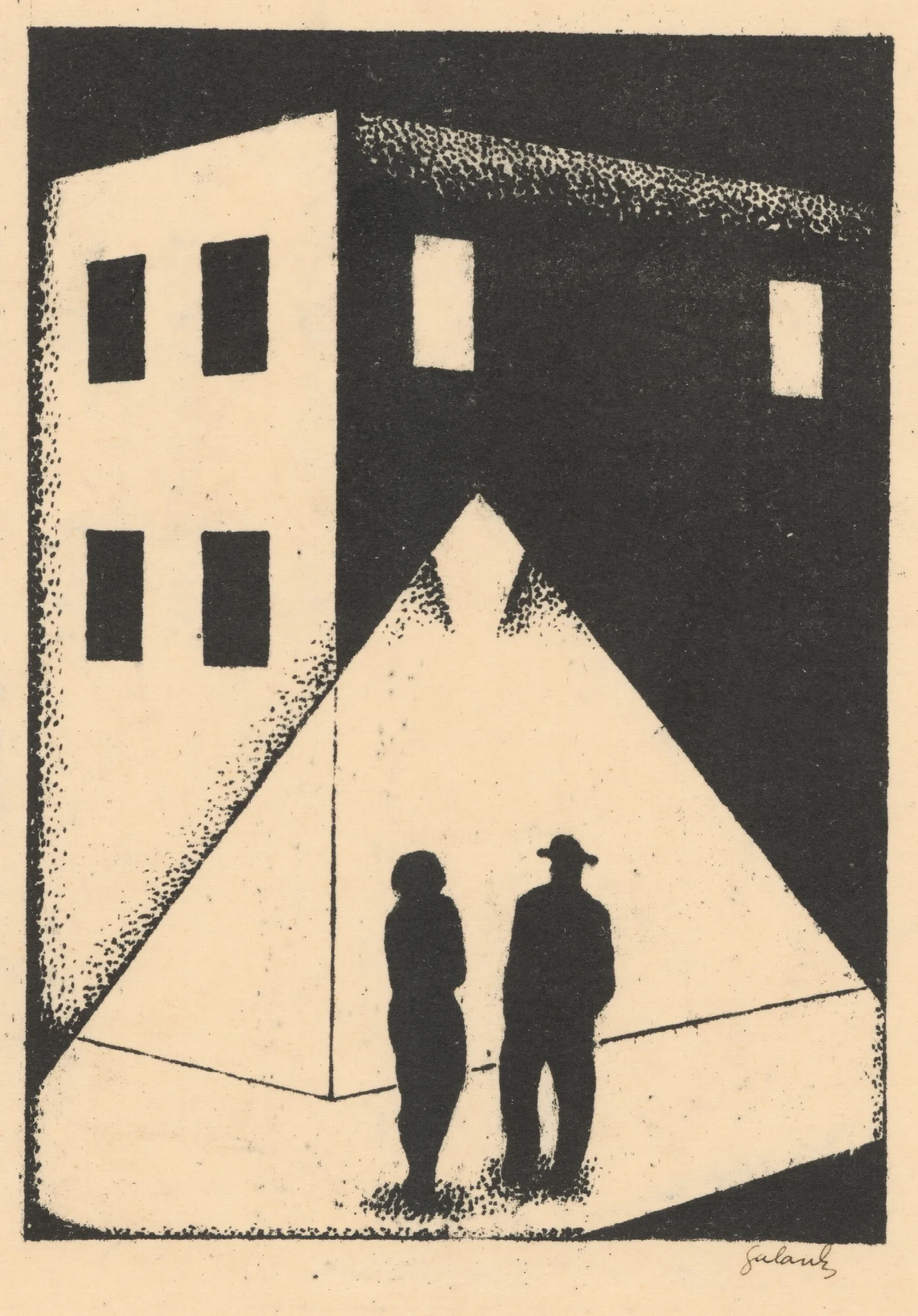 The Meeting 2 Wall Art by Mikuláš Galanda - Canvas Print
