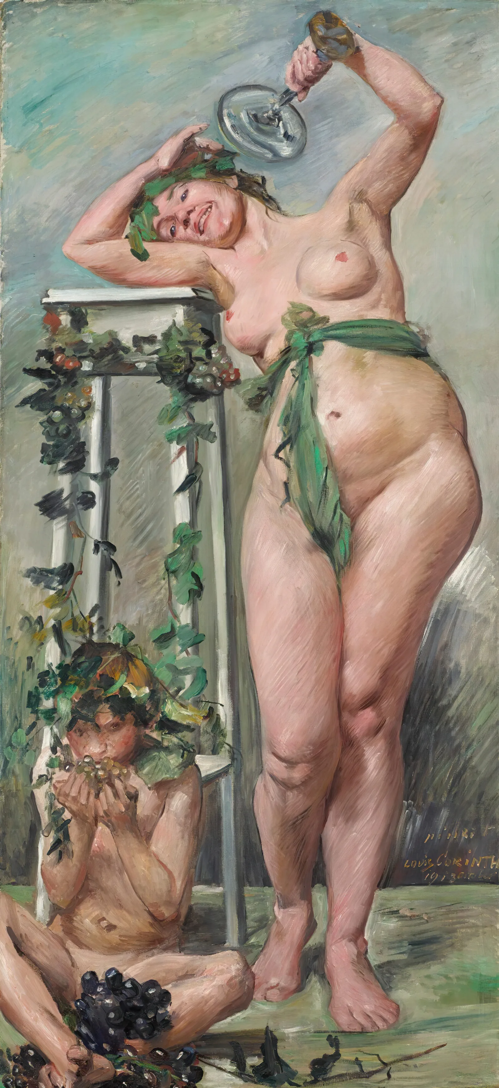 Bacchantin 2 Wall Art by Lovis Corinth - Canvas Print