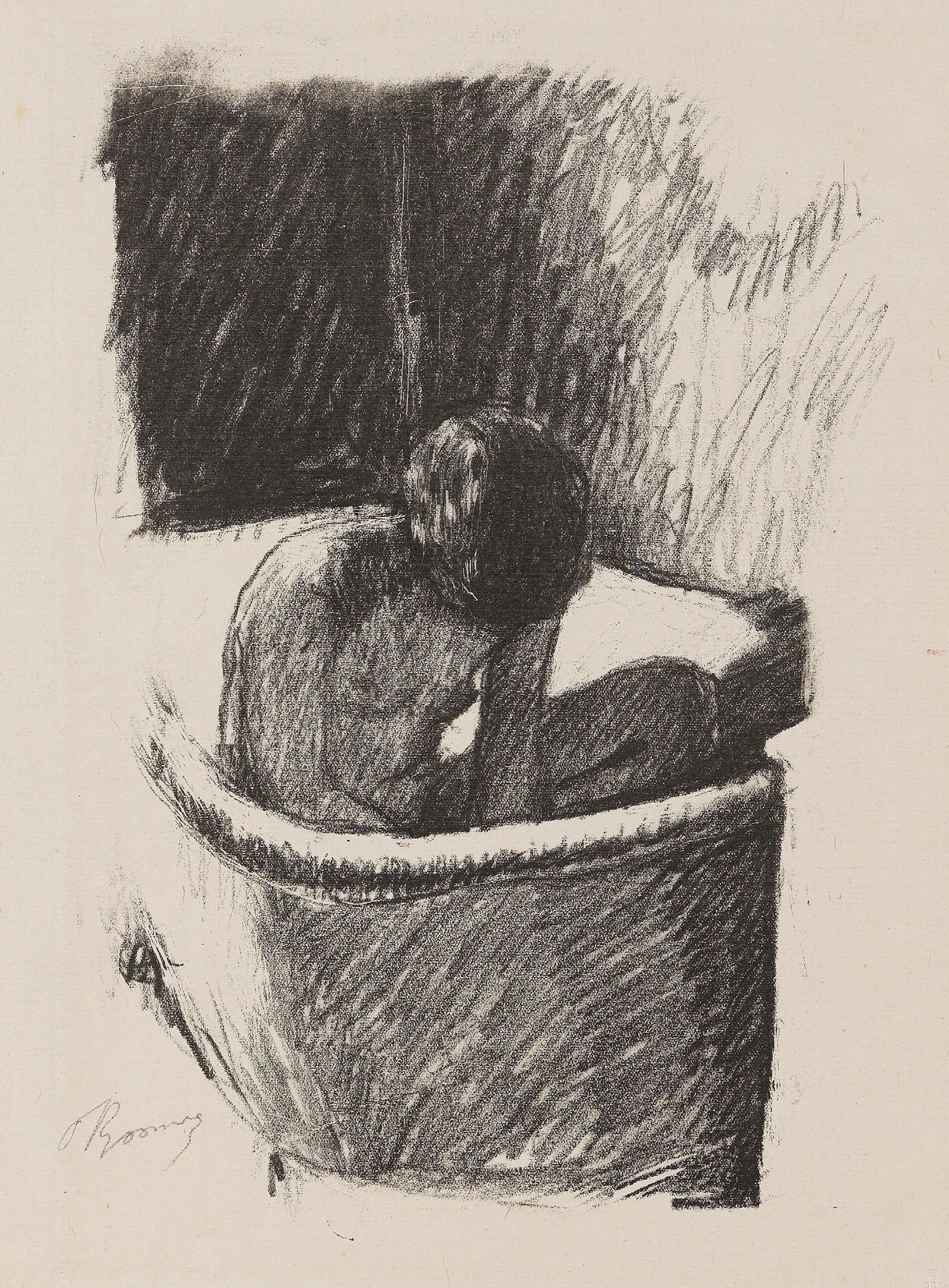 Le Bain 5 Wall Art by Pierre Bonnard - Canvas Print