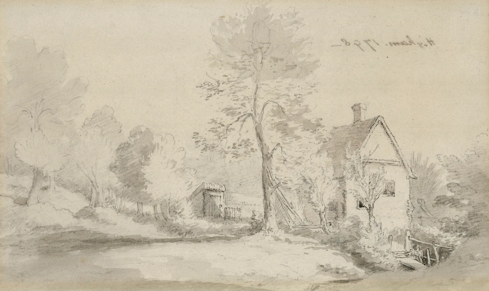 Higham West Of East Bergholt Wall Art by John Constable - Canvas Print