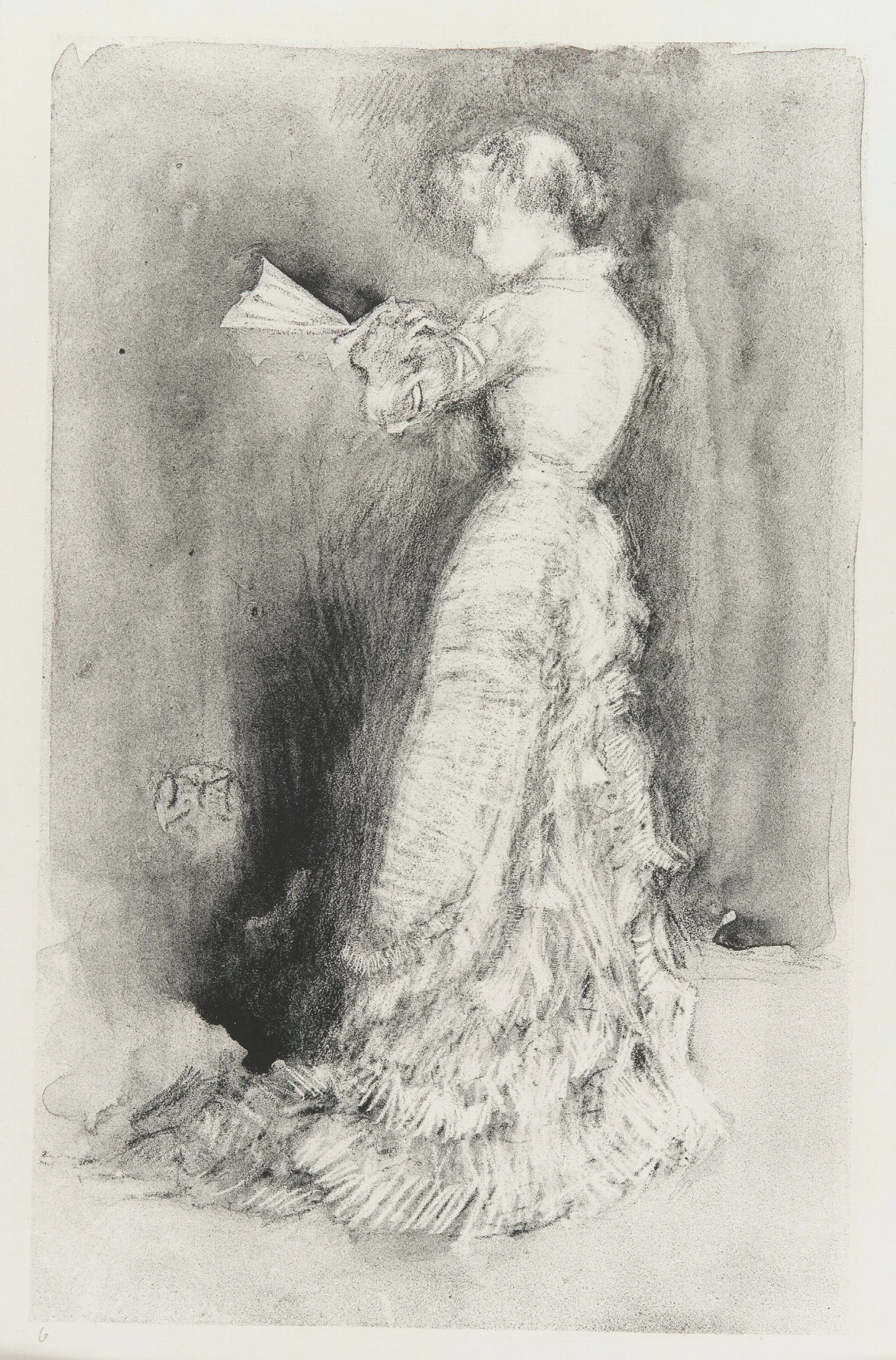 The Toilet 10 Wall Art by James Abbott McNeill Whistler - Canvas Print