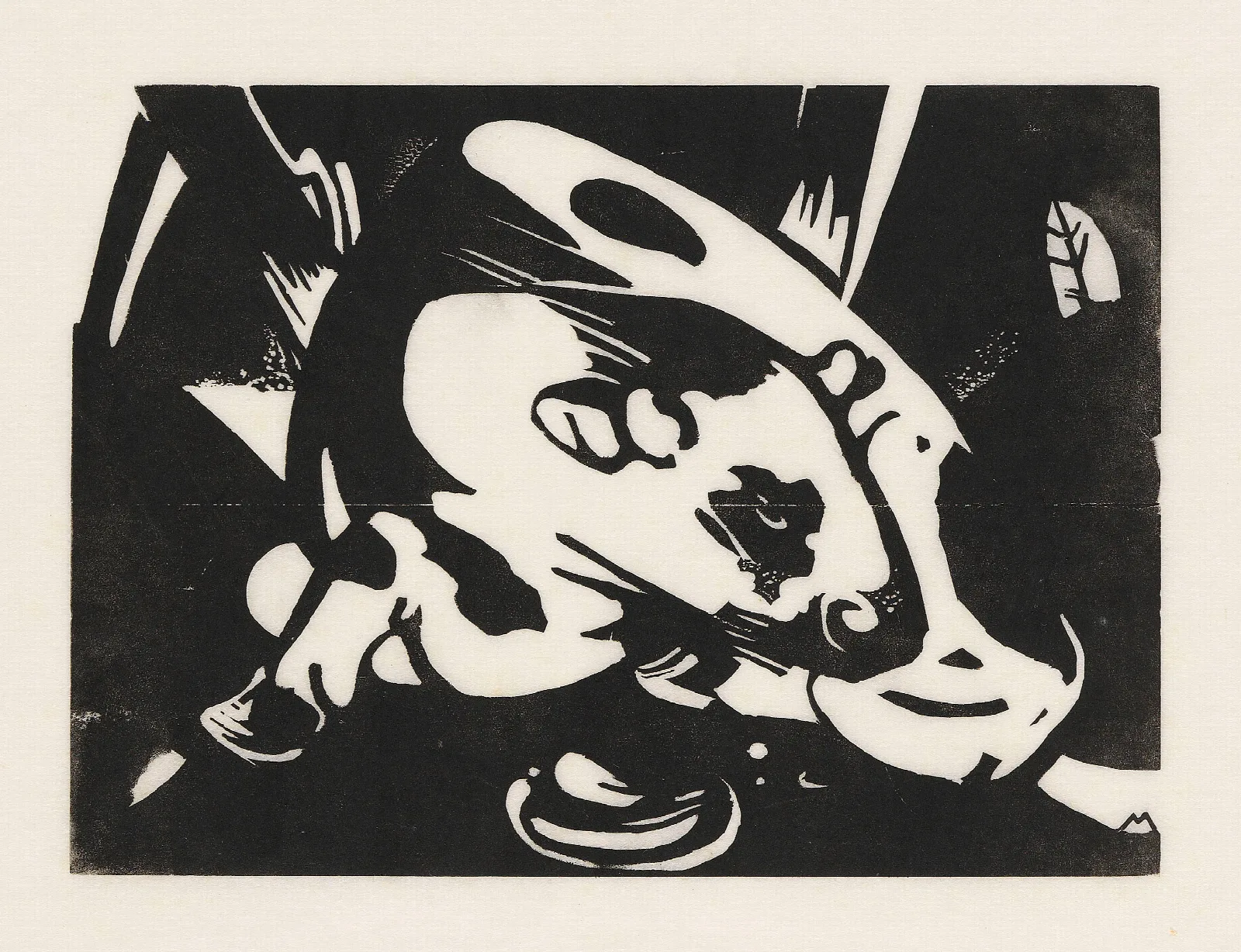 Der Stier Wall Art by Franz Marc - Canvas Print