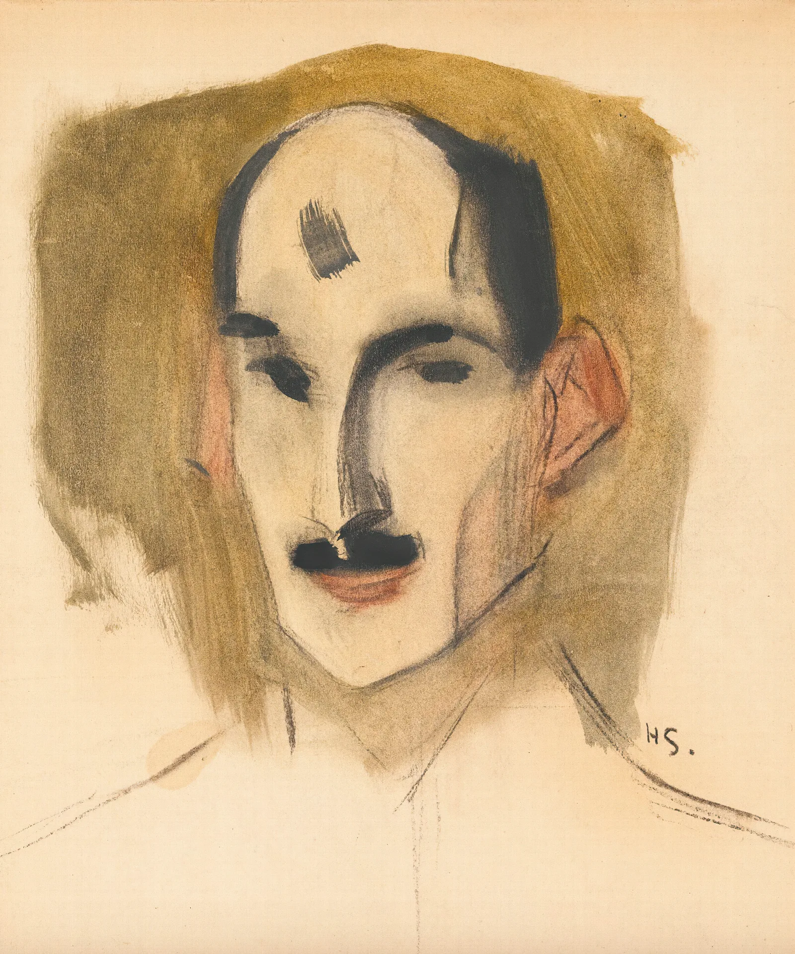 The Fencer Wall Art by Helene Schjerfbeck - Canvas Print