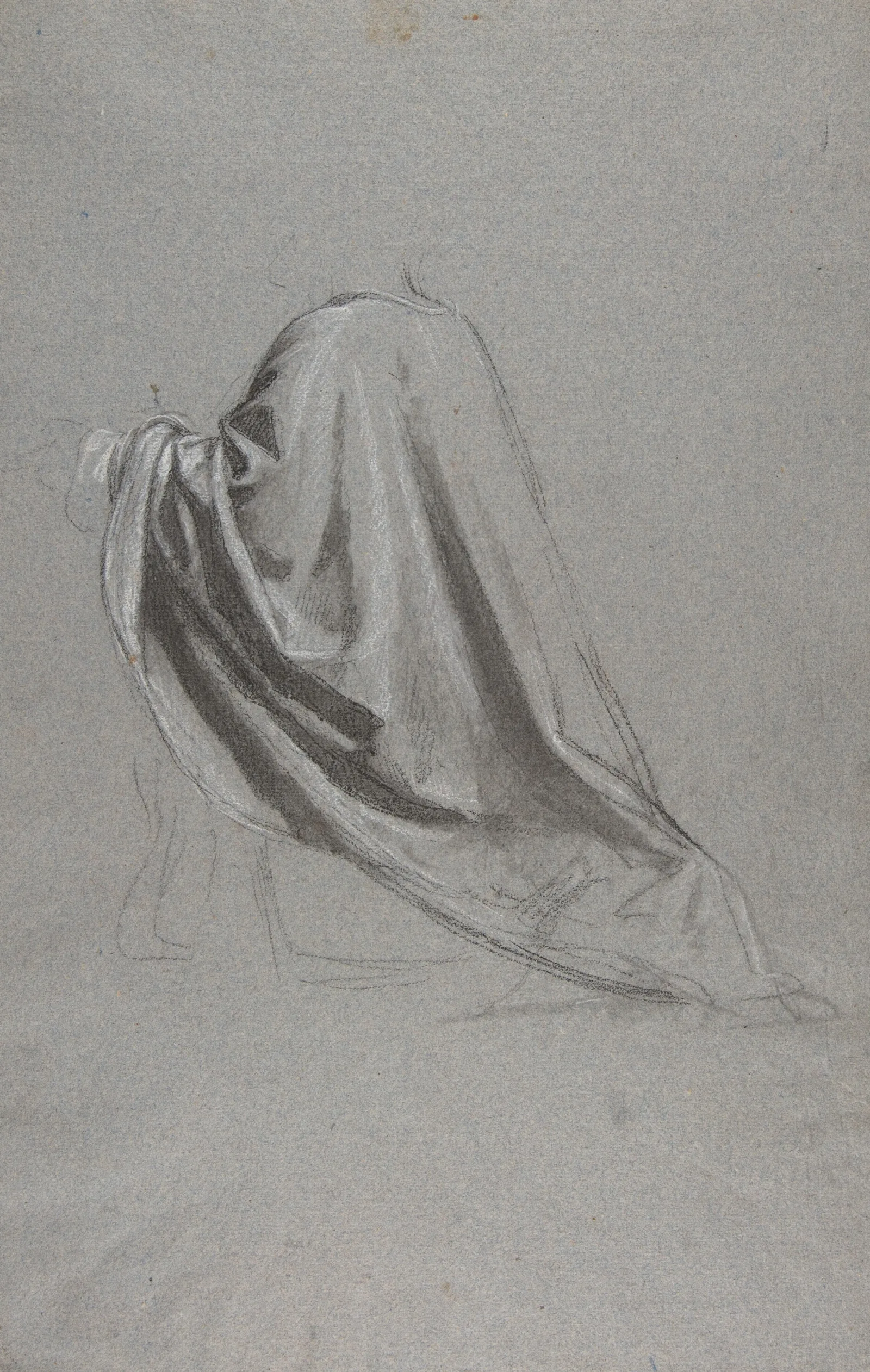 Drapery Study For A Bishop 3 Wall Art by Isidore Pils - Canvas Print