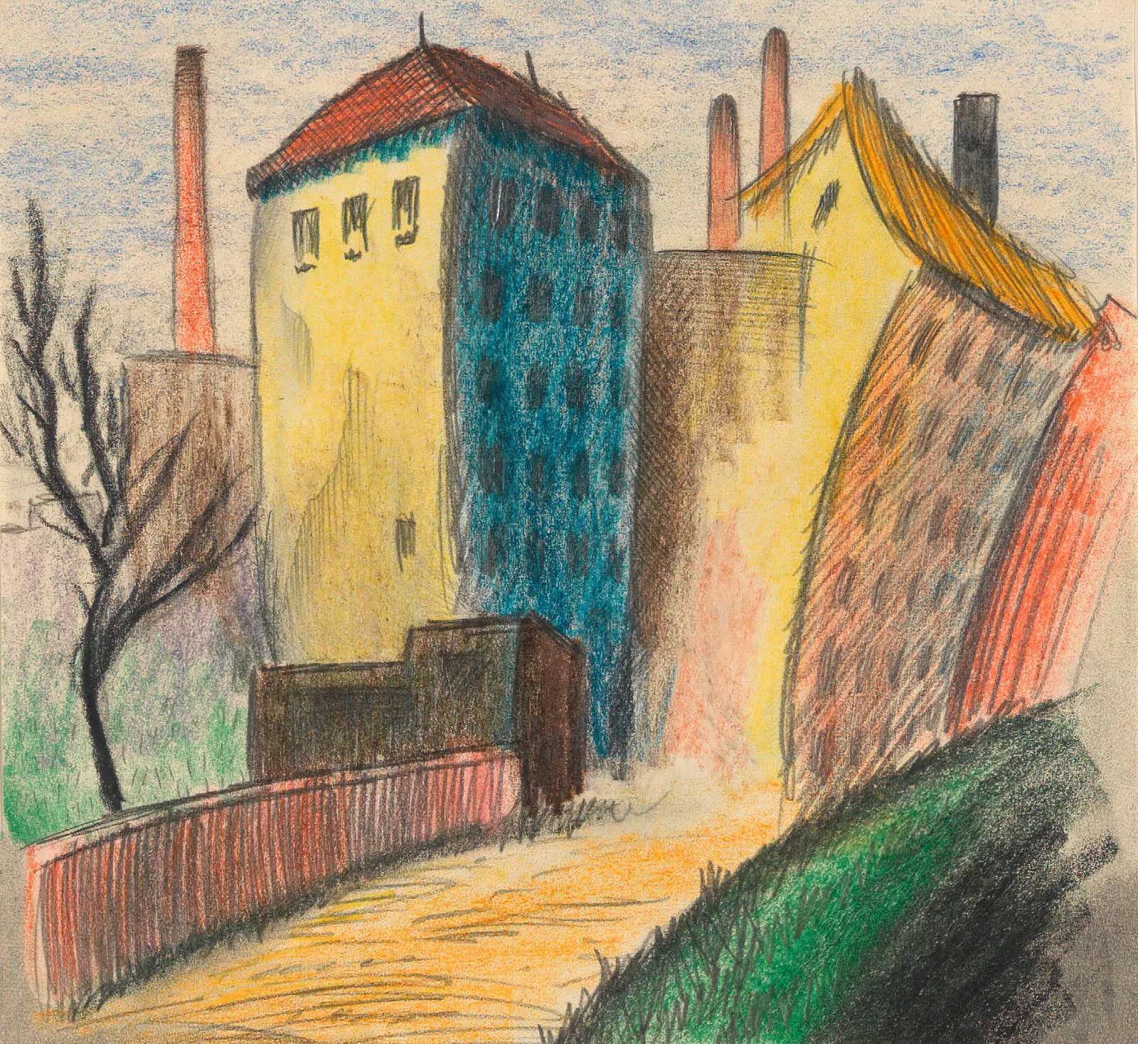 Vorstadt Ii Wall Art by Karl Wiener - Canvas Print
