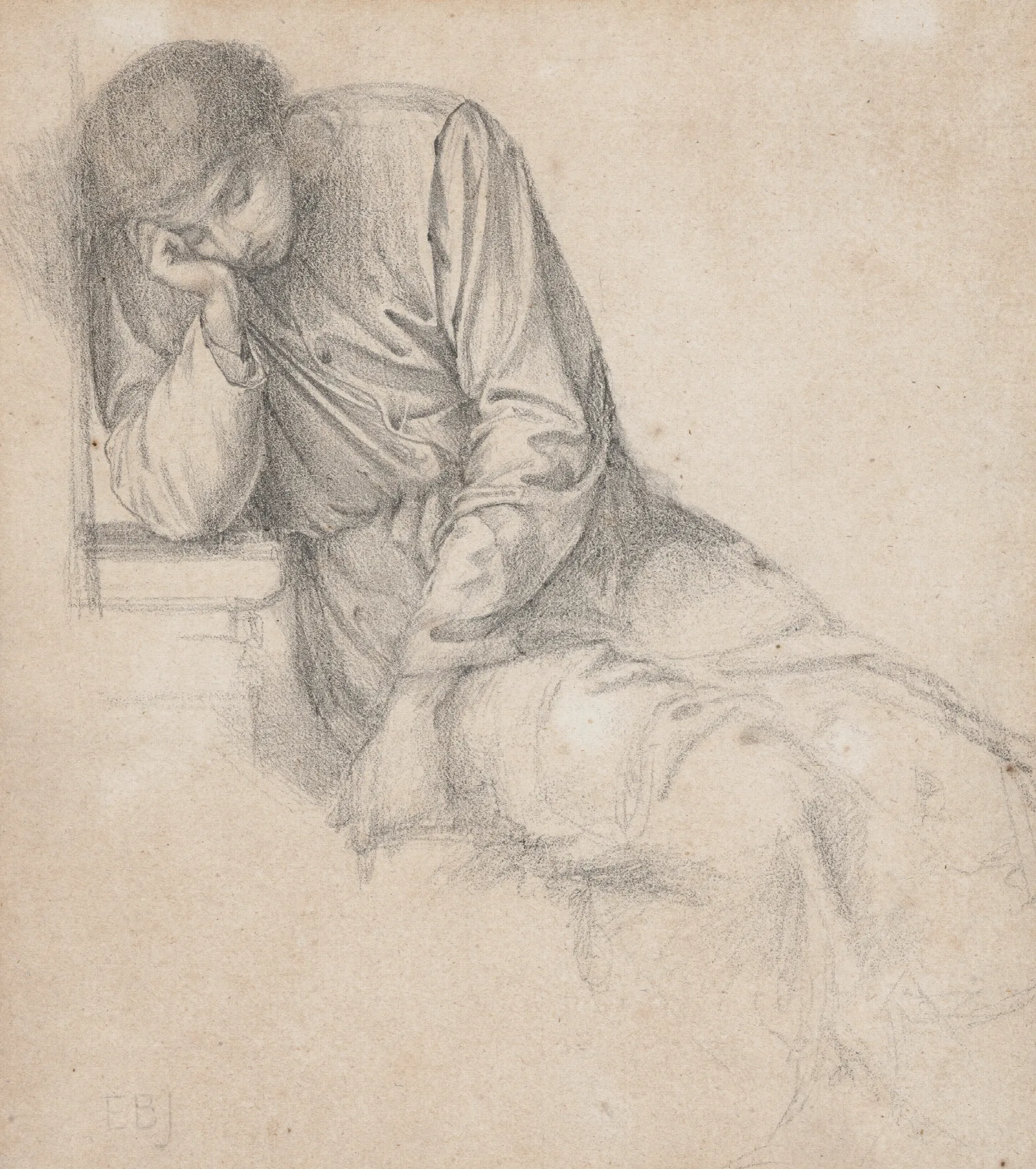 Study For Chaucers Dream Of Good Women Wall Art by Sir Edward Coley Burne-Jones - Canvas Print