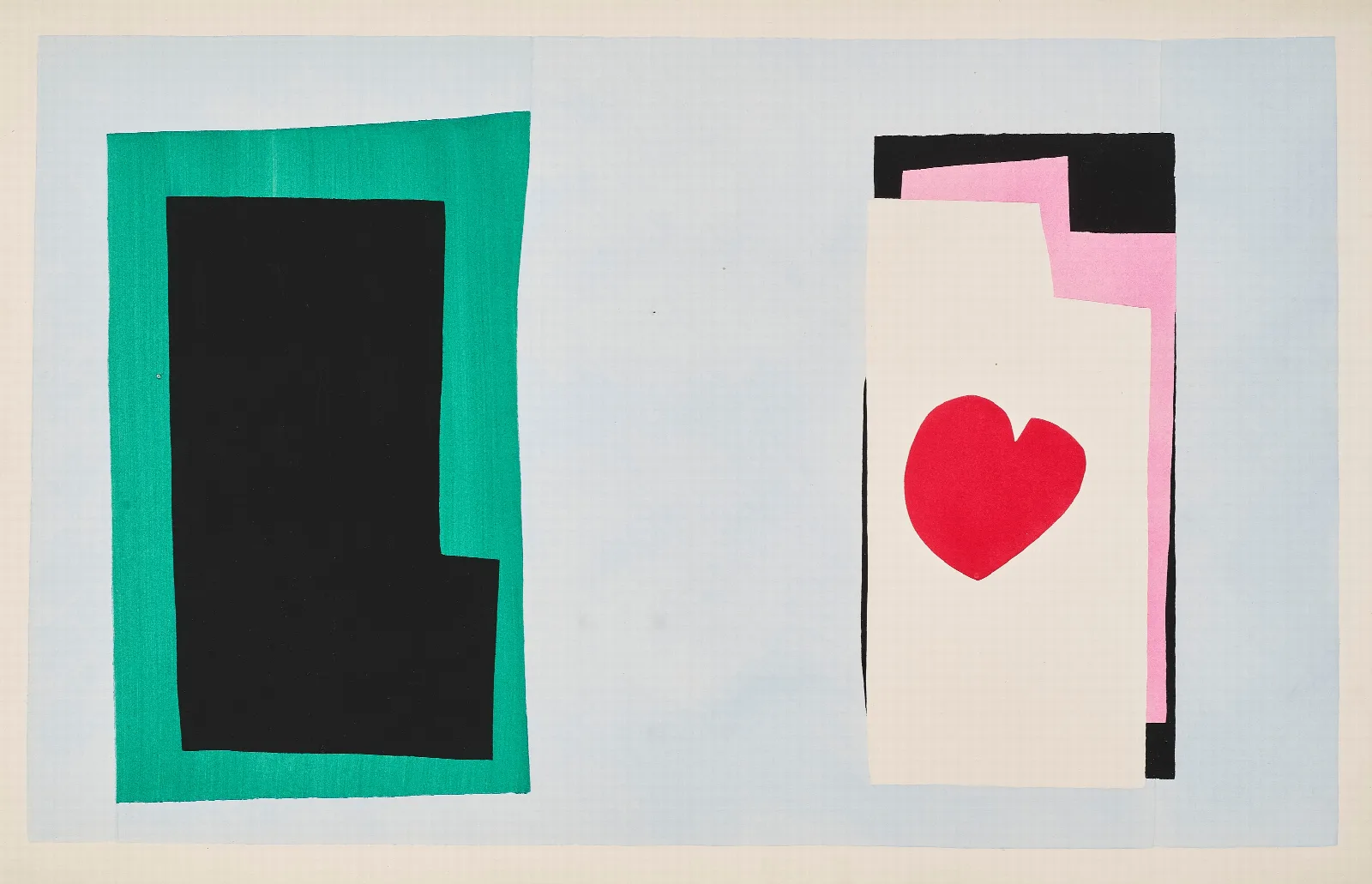 The Heart 2 Wall Art by Henri Matisse - Canvas Print