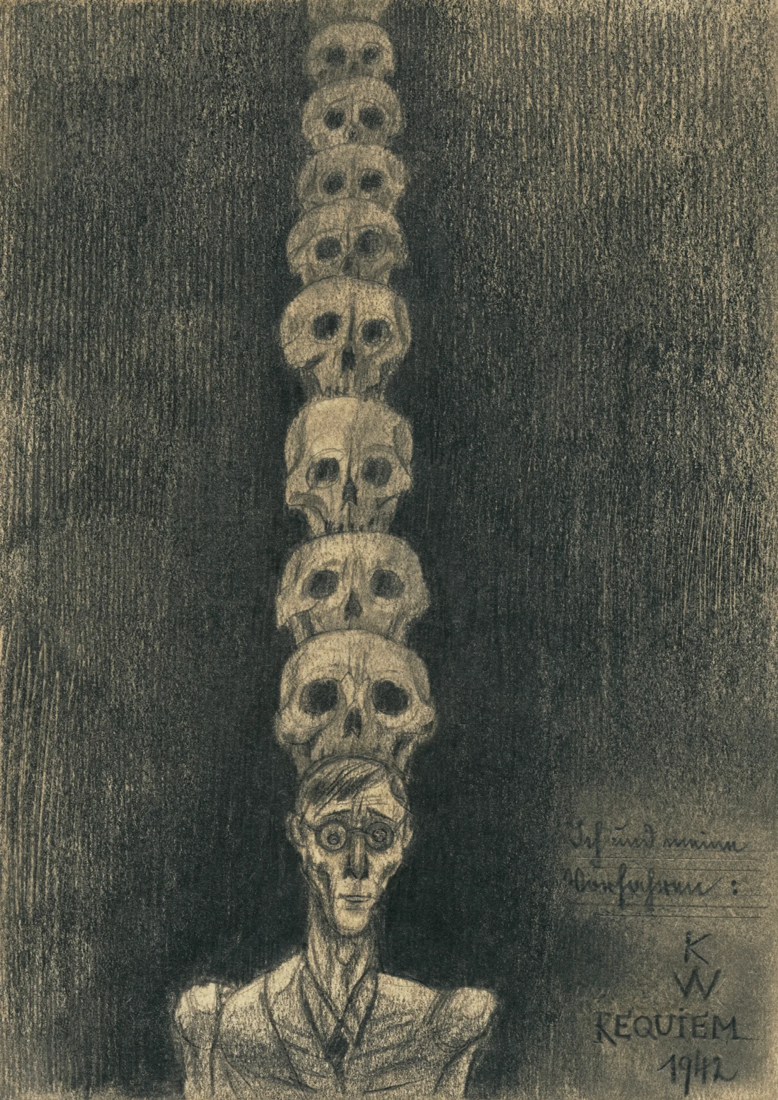 Requiem Wall Art by Karl Wiener - Canvas Print
