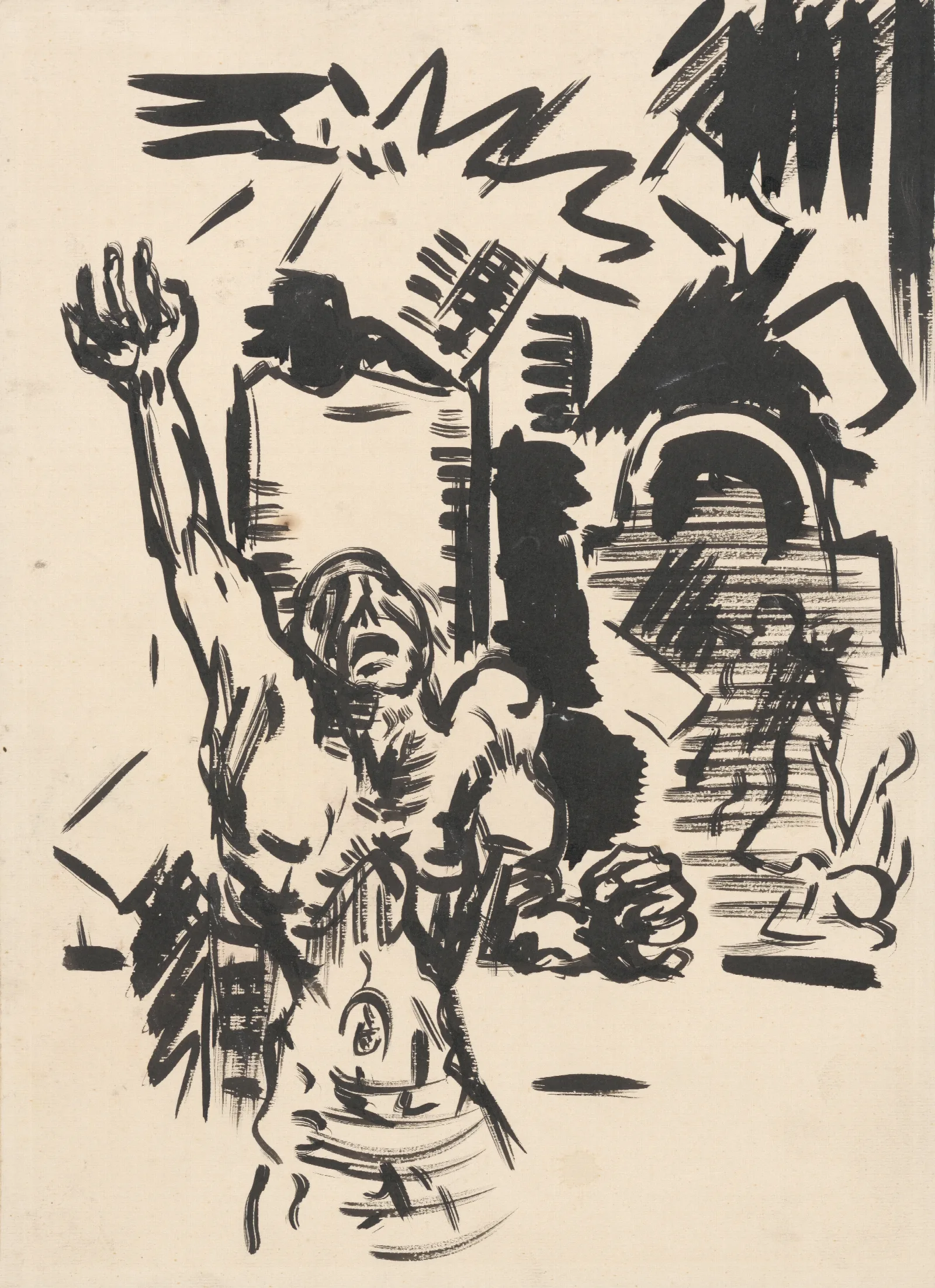 Protest Wall Art by Arnold Peter Weisz-Kubínčan - Canvas Print