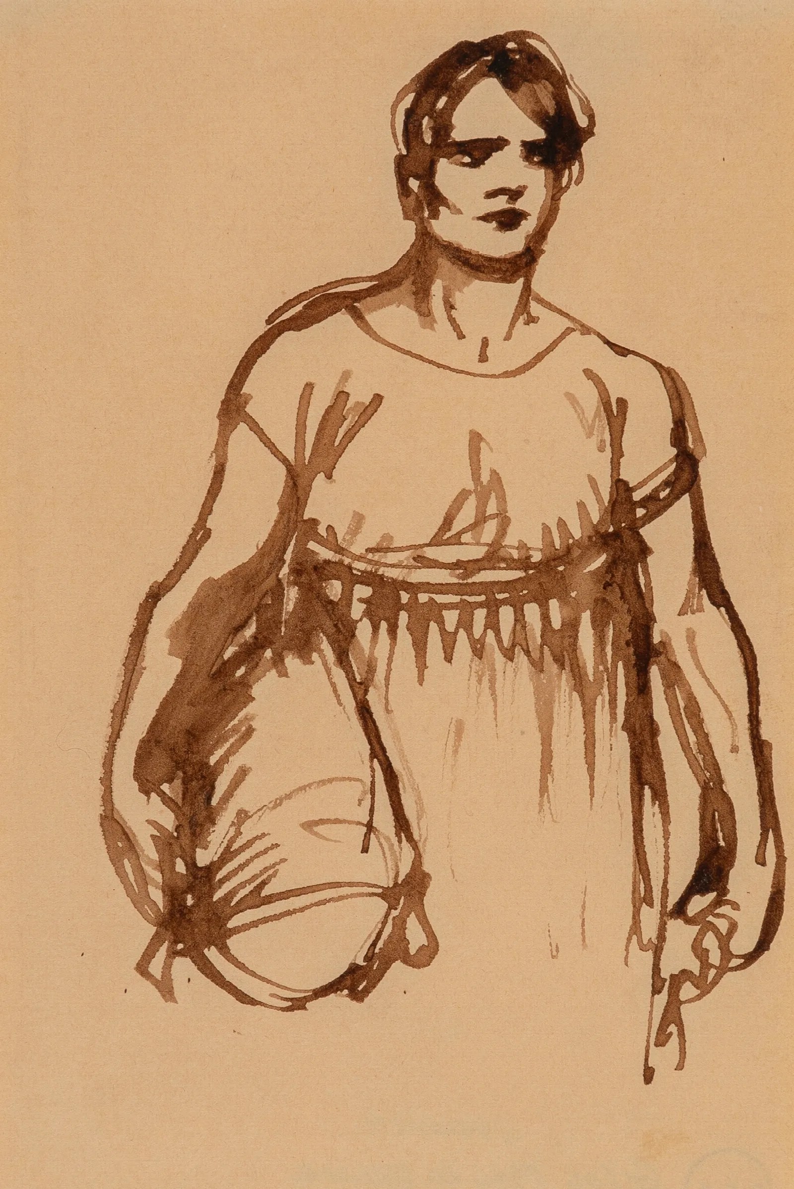 Study Of A Woman 15 Wall Art by Théophile Alexandre Steinlen - Canvas Print
