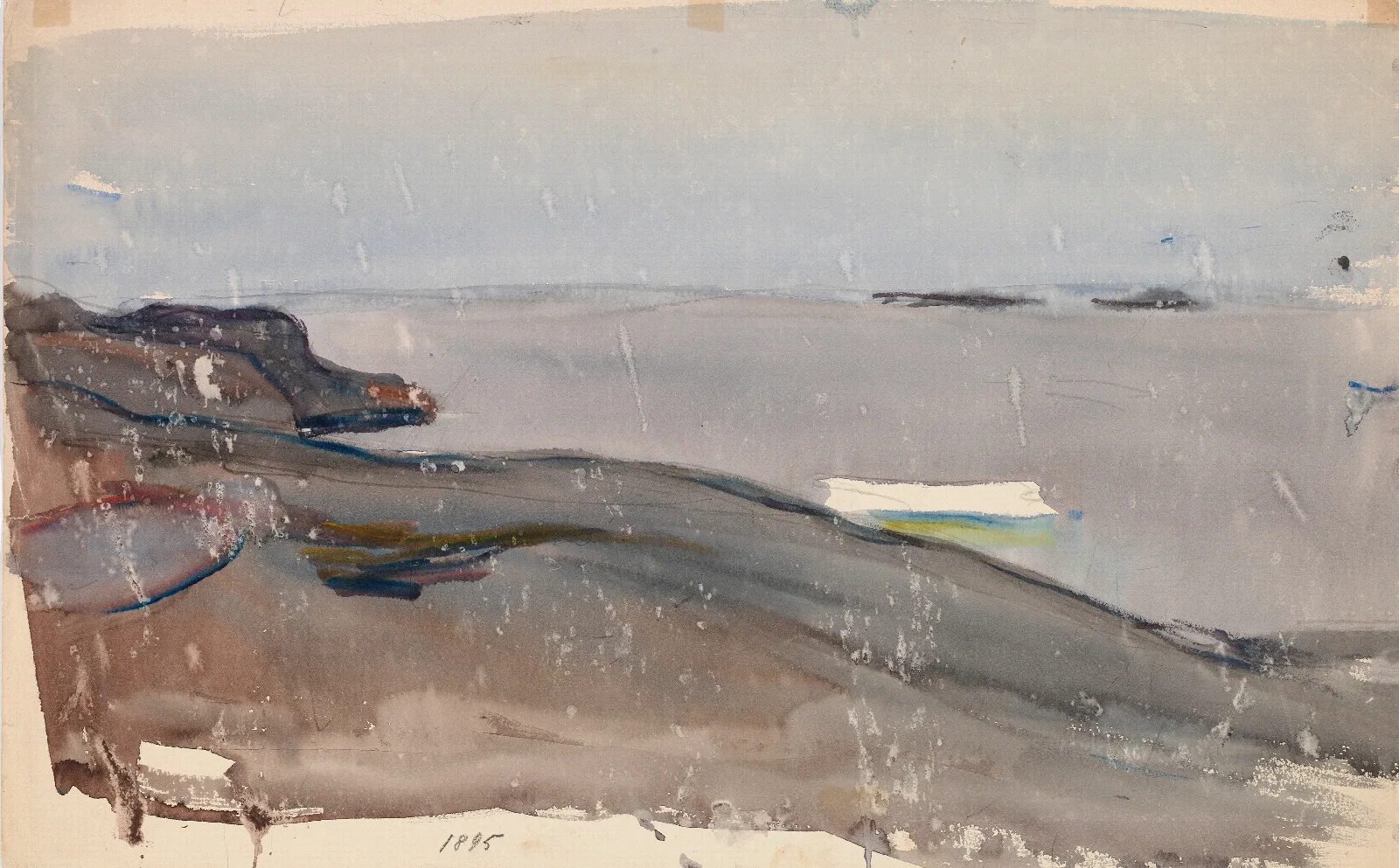 Maritime Landscape Wall Art by Magnus Enckell - Canvas Print