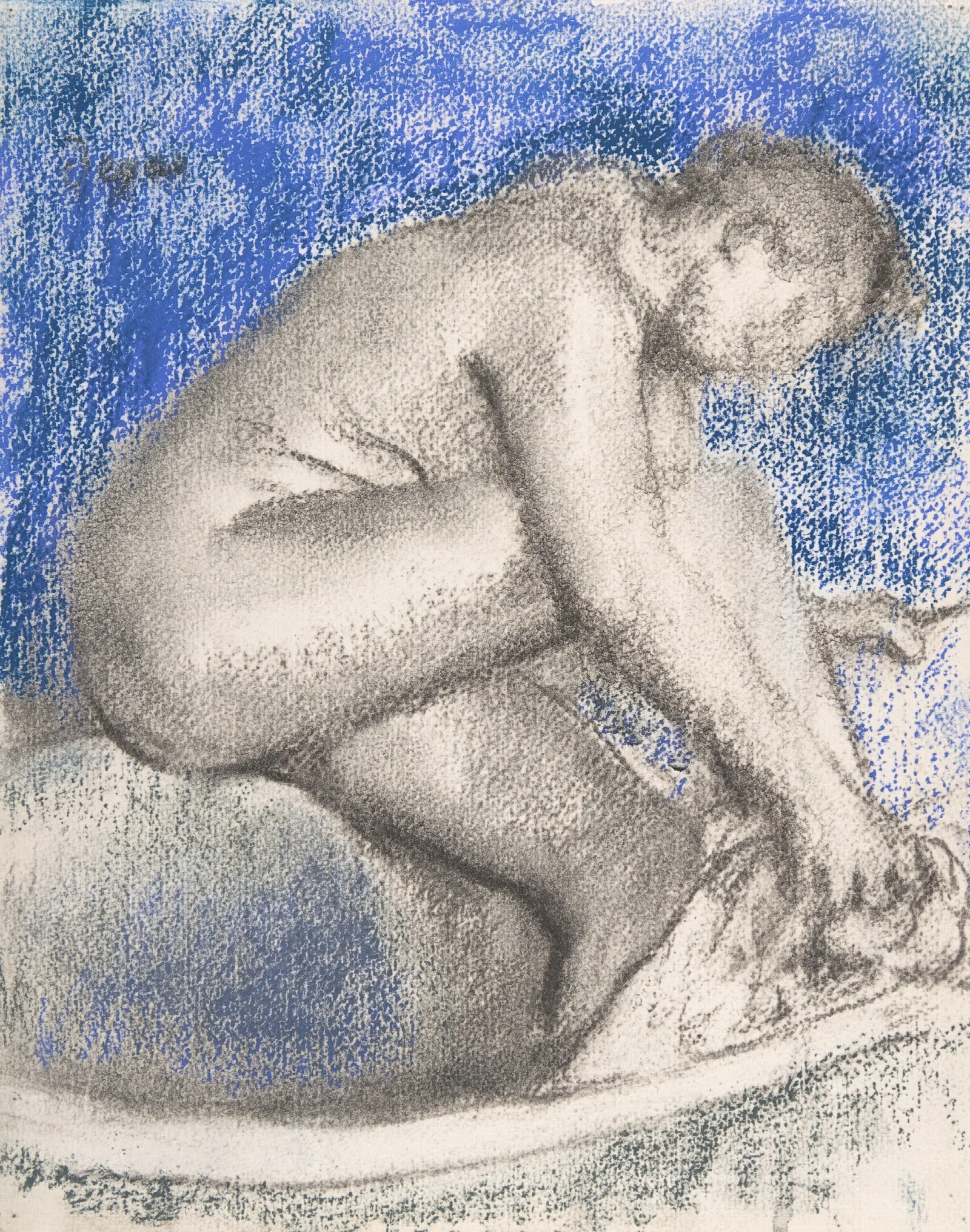The Bath 15 Wall Art by Edgar Degas - Canvas Print