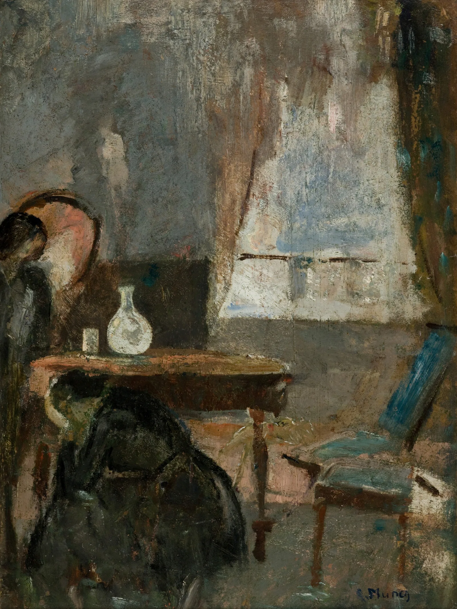 The Hospital Room Wall Art by Edvard Munch - Canvas Print