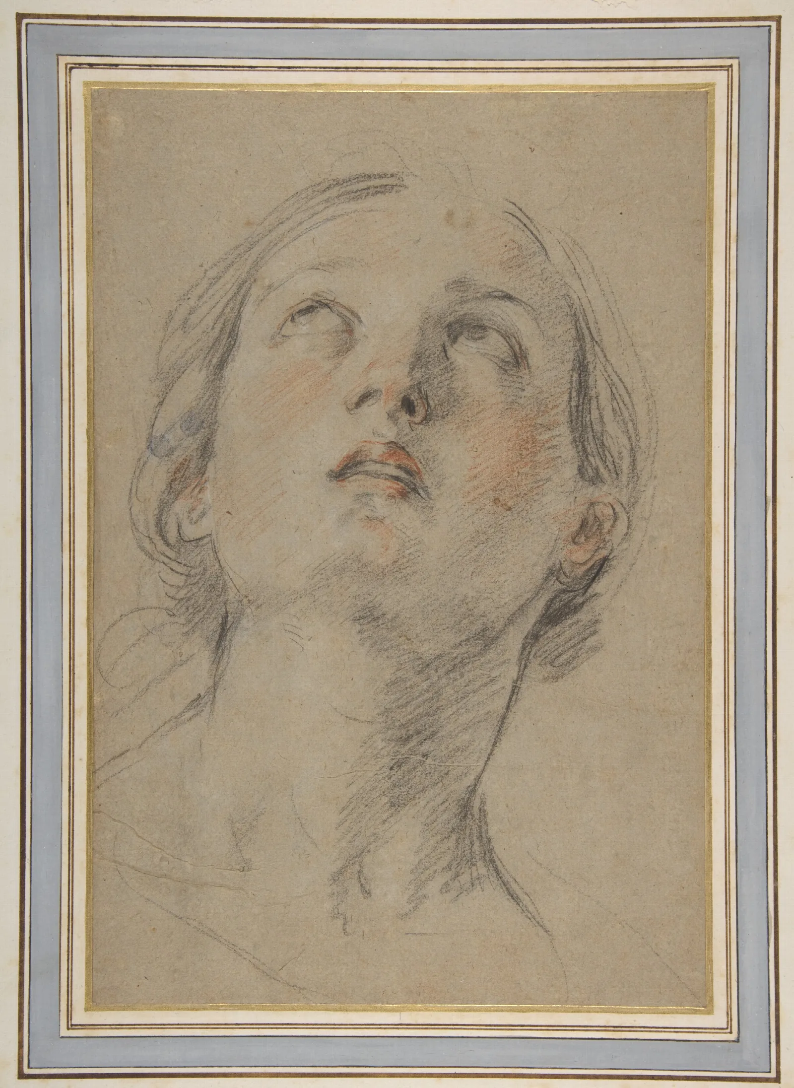 The Head Of A Woman Looking Up Judith Wall Art by Guido Reni - Canvas Print