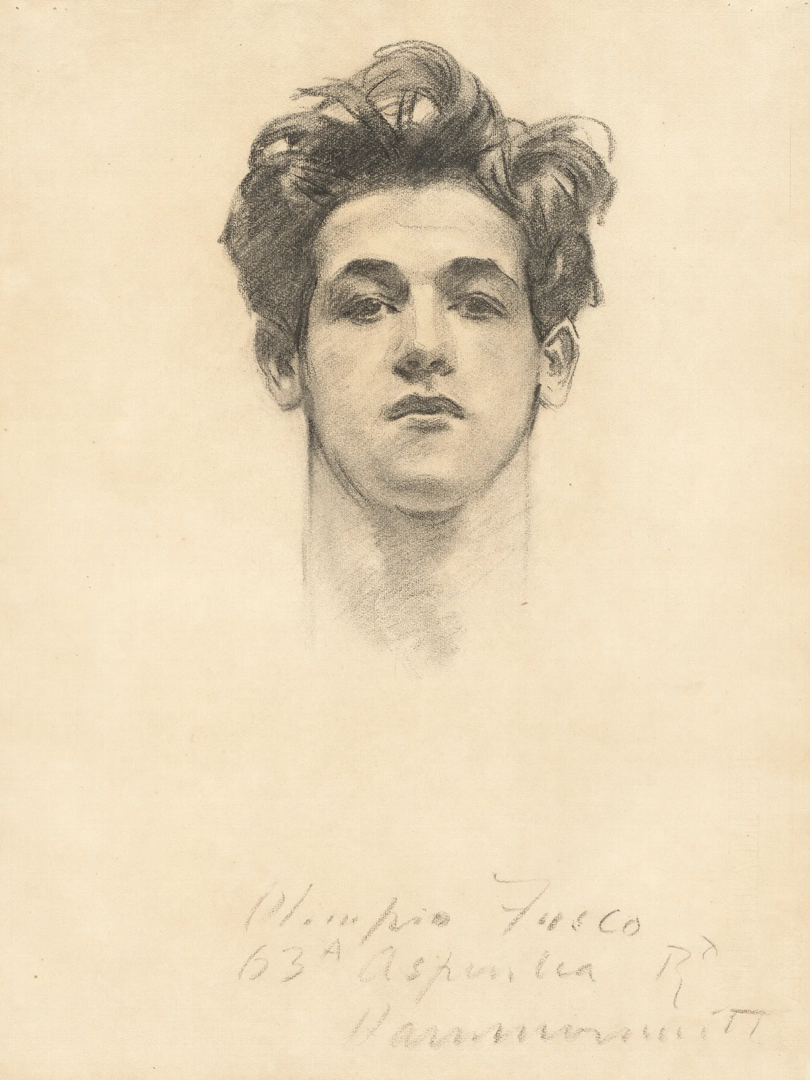 Olimpio Fusco Wall Art by John Singer Sargent - Canvas Print